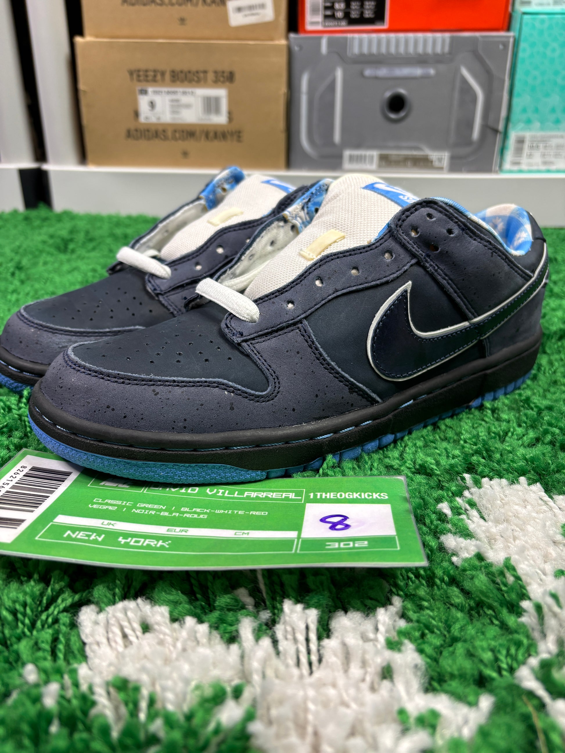 Nike Sb Blue Lobsters - Size 8