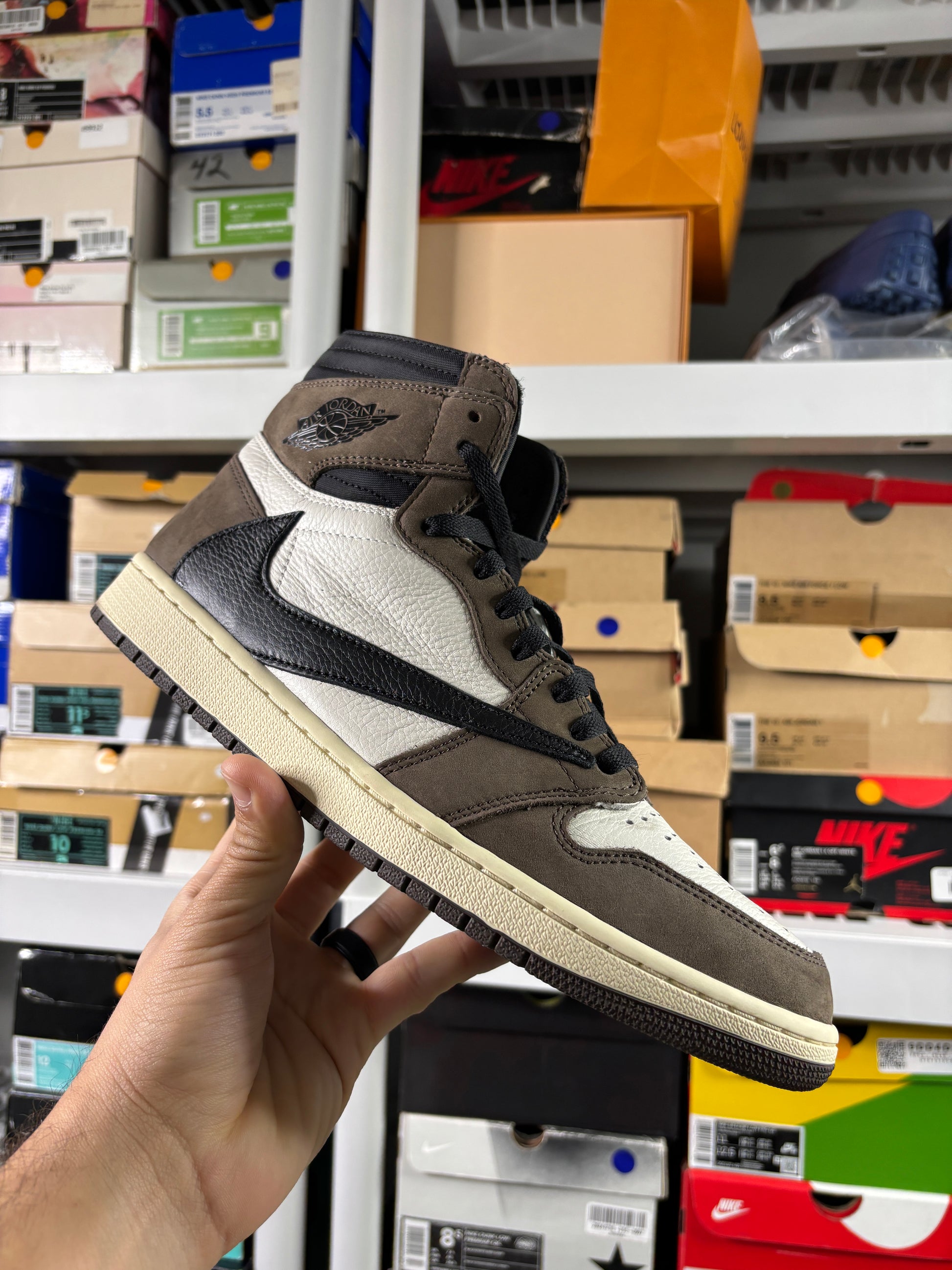 Jordan 1 Travis Scott Mocha - Size 12