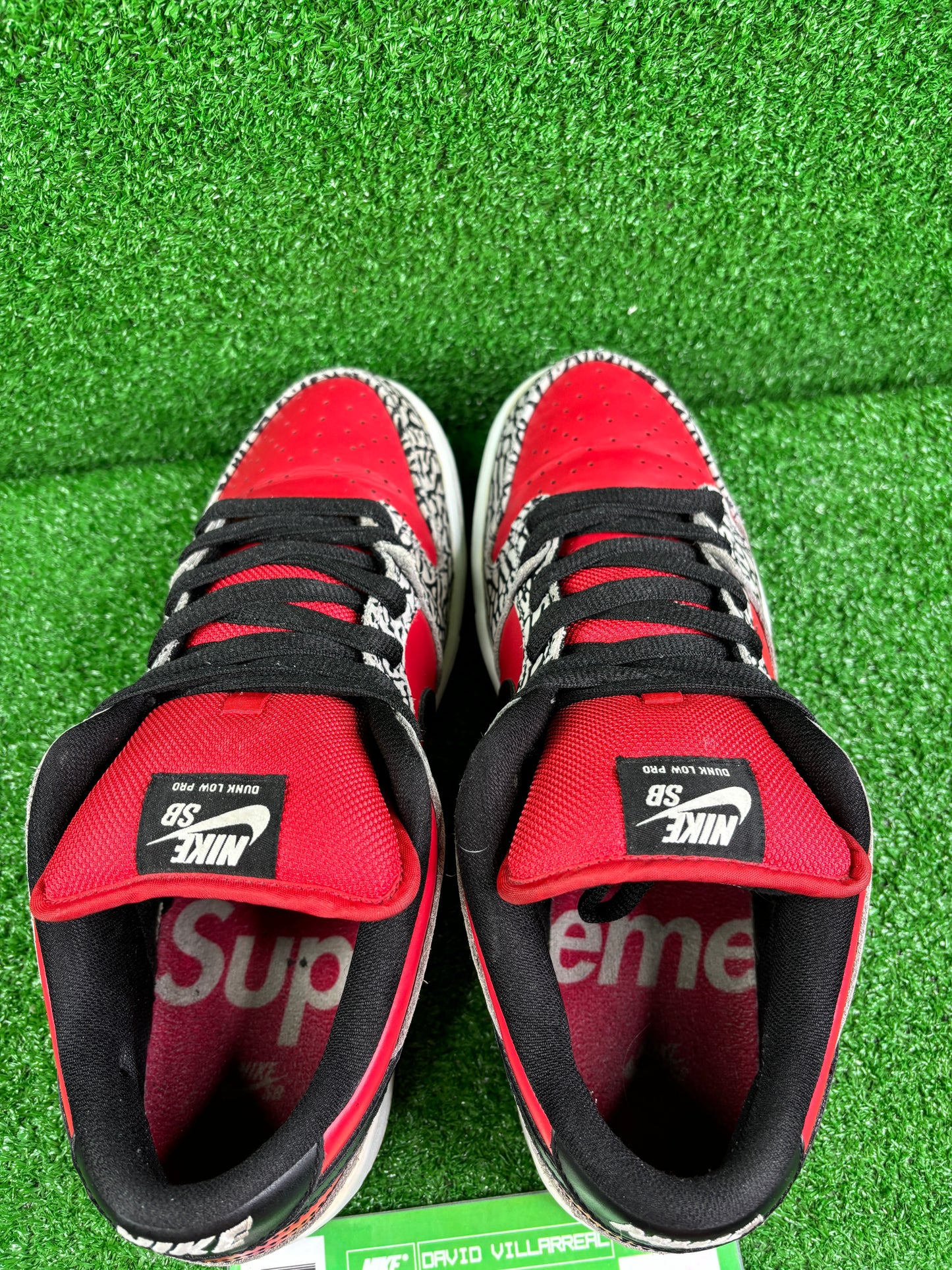 Nike Sb Red Supreme Low - Size 10.5