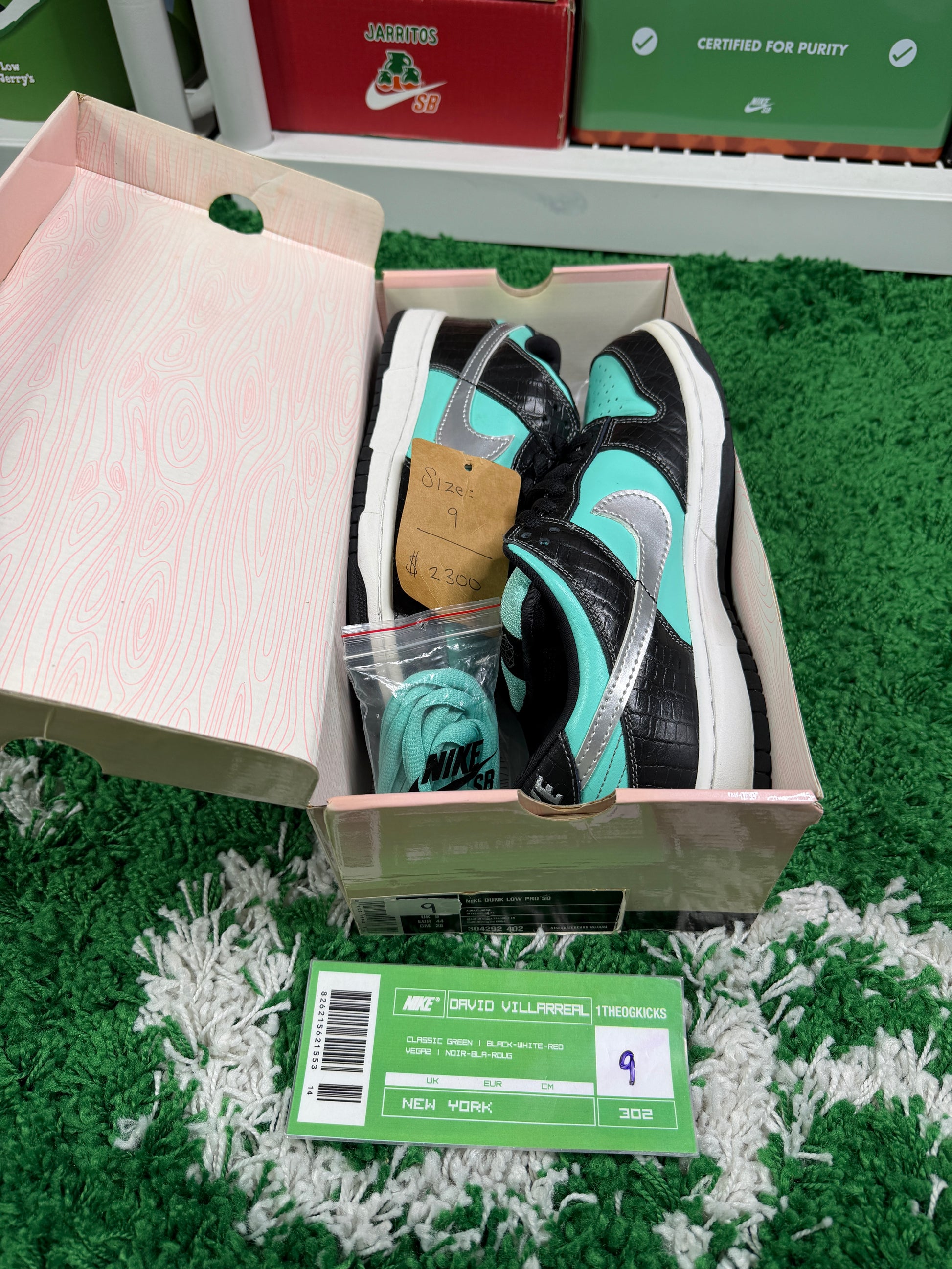 Nike Sb Tiffanys - Size 9