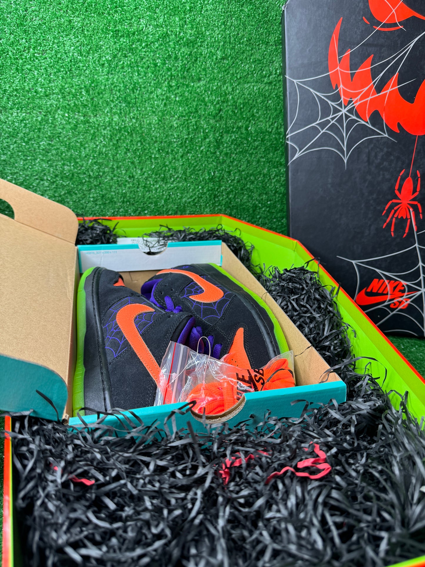 Nike Sb Night Of Mischief Special Box - Size 9