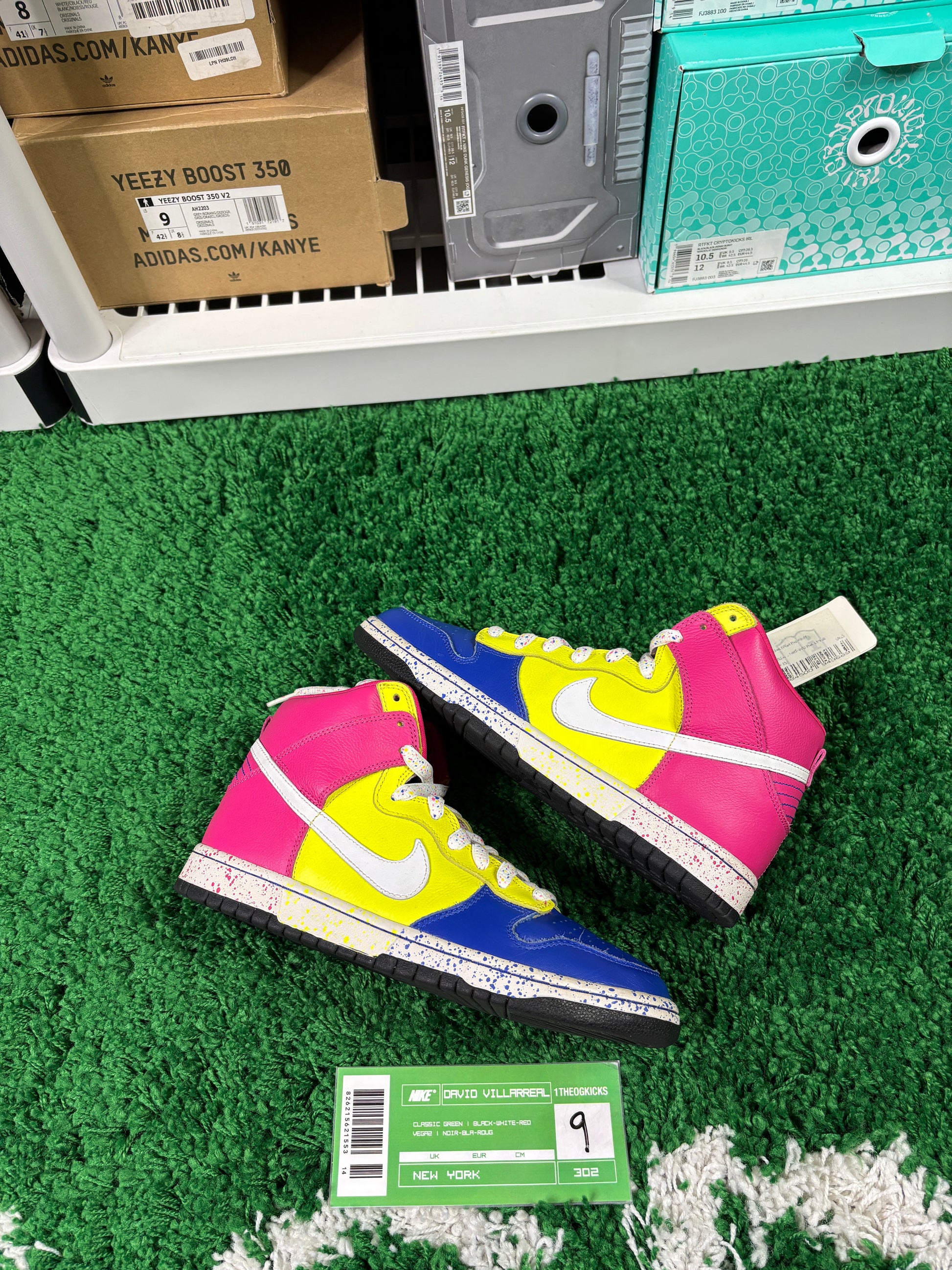 Nike Sb Ron Cameron Sample Set - Size 9