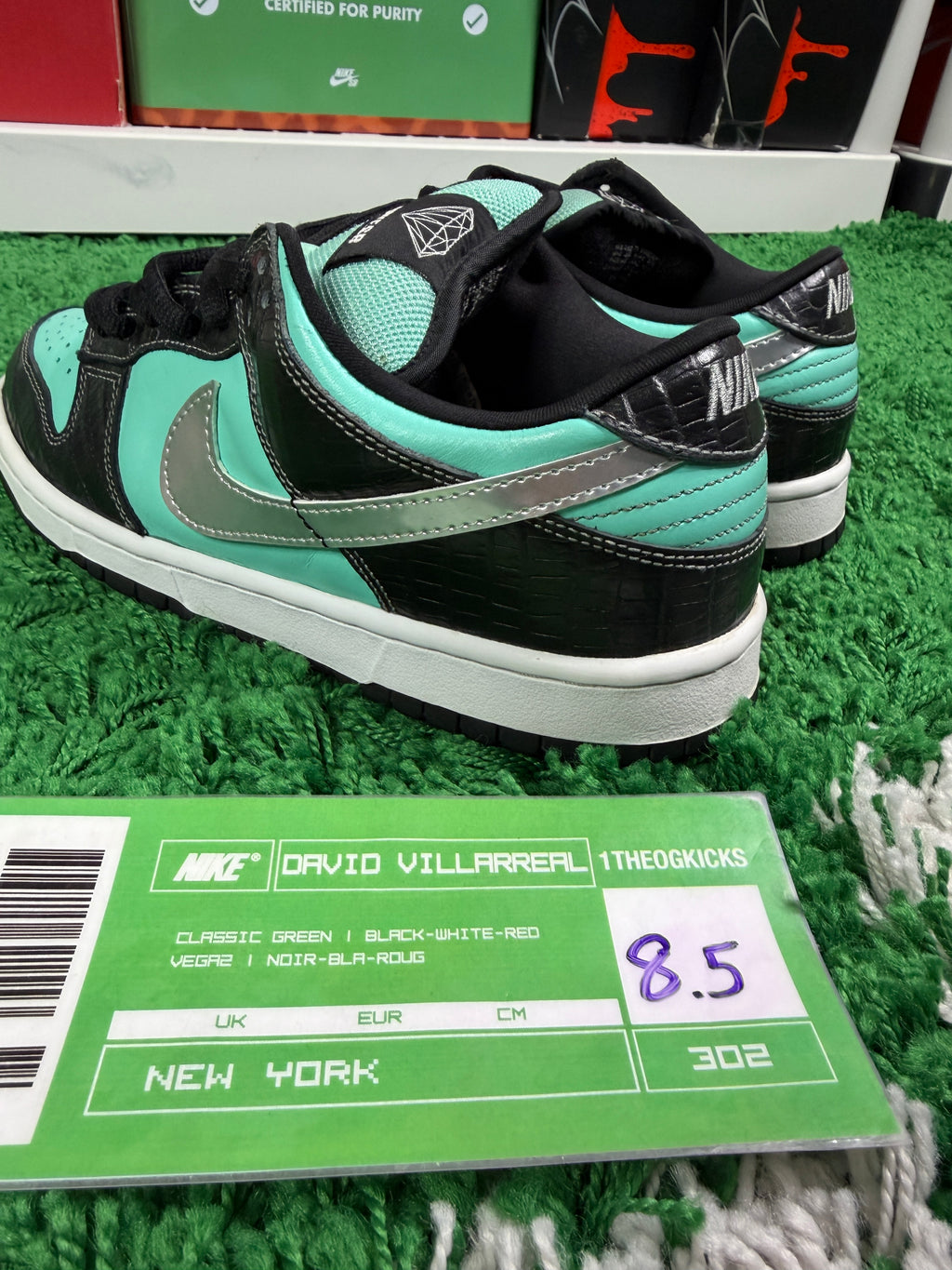 Nike Sb Tiffanys - Size 8.5