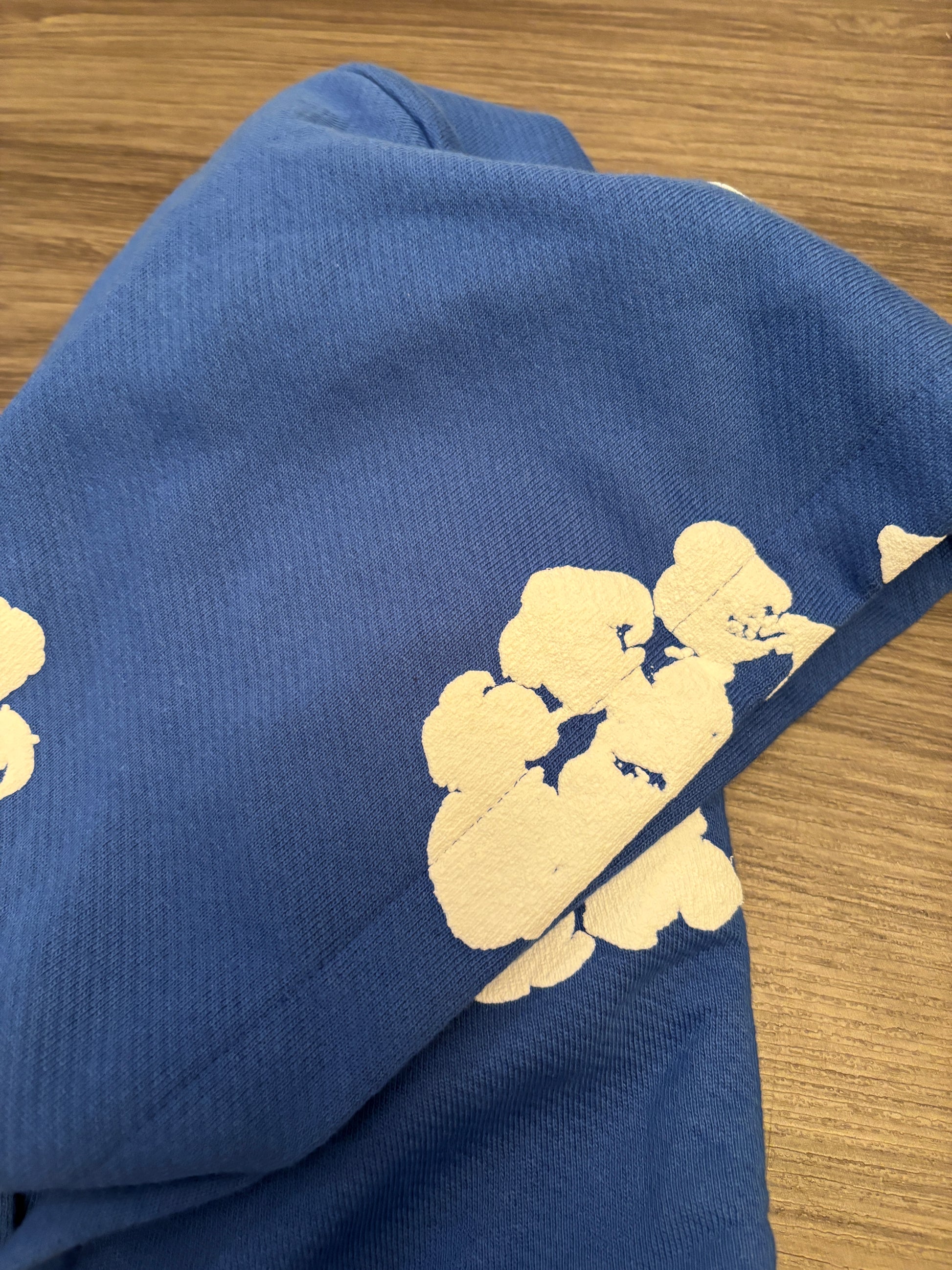 Denim Tears The Cotton Wreath Sweatshirt 'Royal Blue' - Size XXL