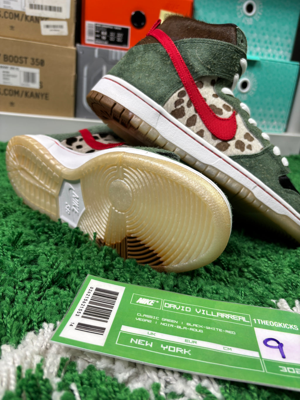 Nike Sb Dog Walkers Special Box W/ Leash - Size 9