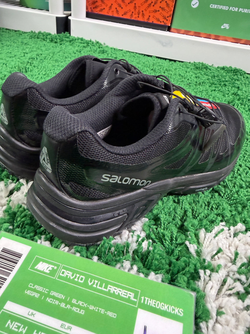 Salomon XT-Wings 2 Palace Black - Size 10