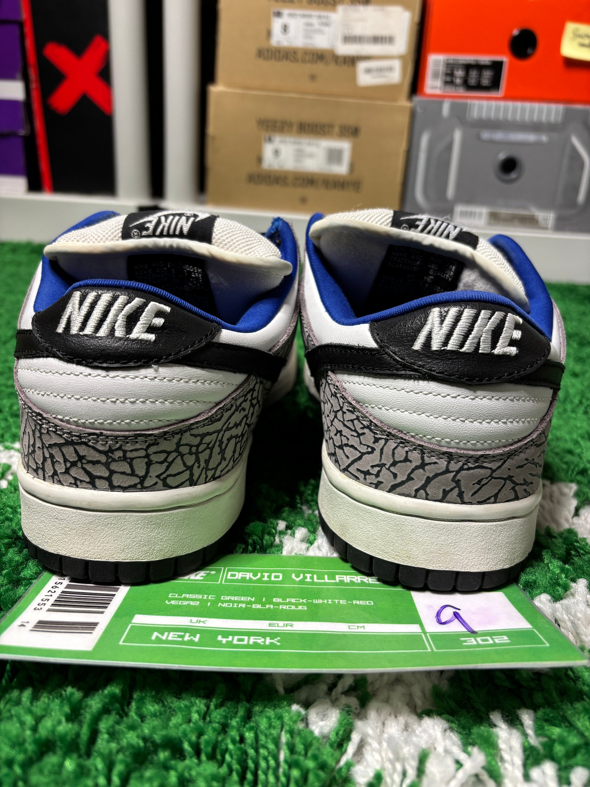 Nike Sb White Supreme Low - Size 9
