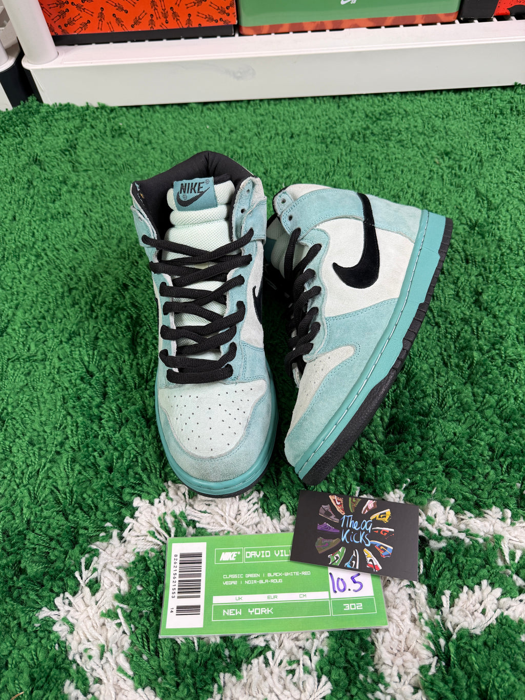 Nike Sb Sea Crystal Highs - Size 10.5