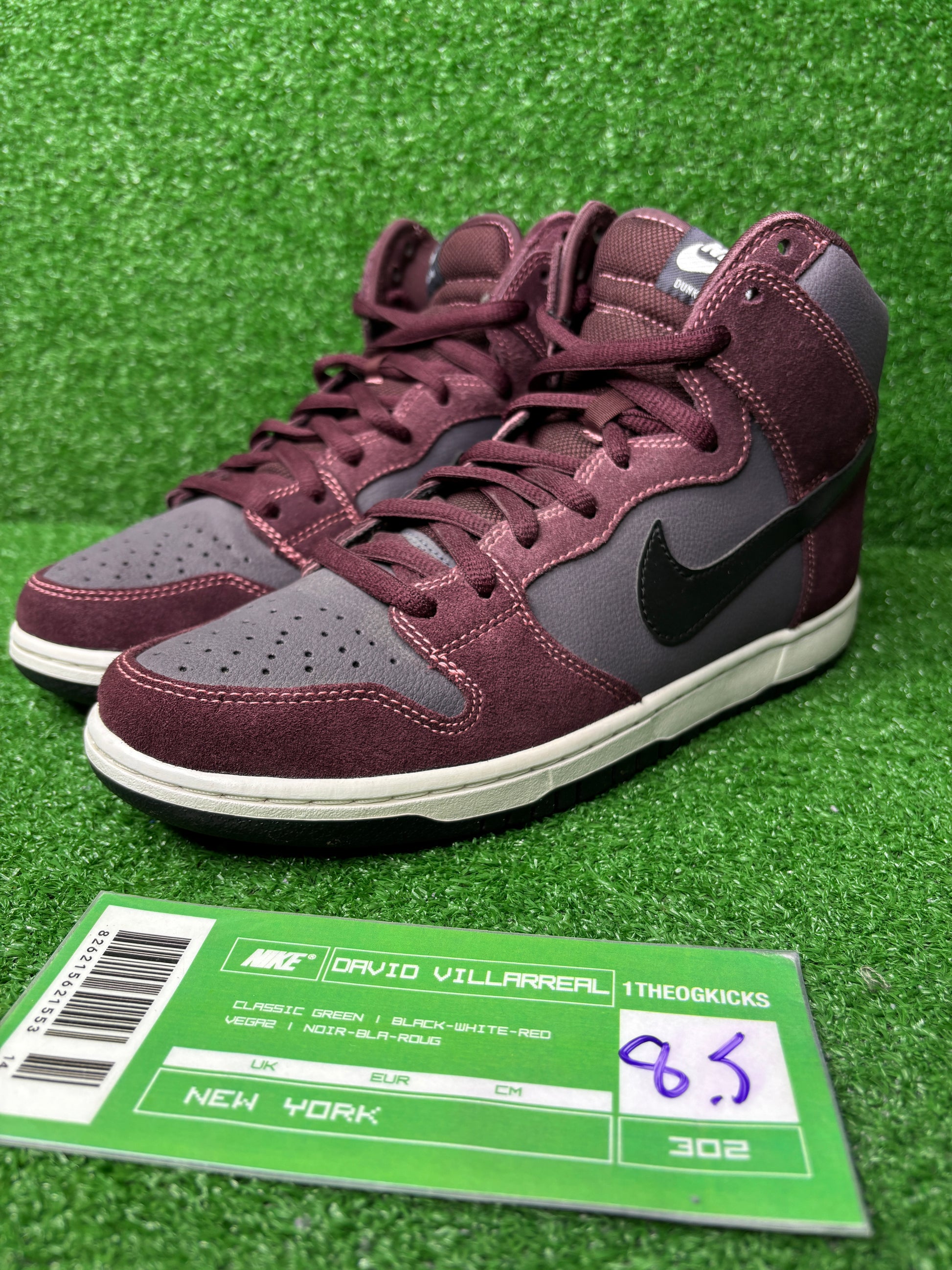 Nike Sb Deep Burgundy - Size 8.5