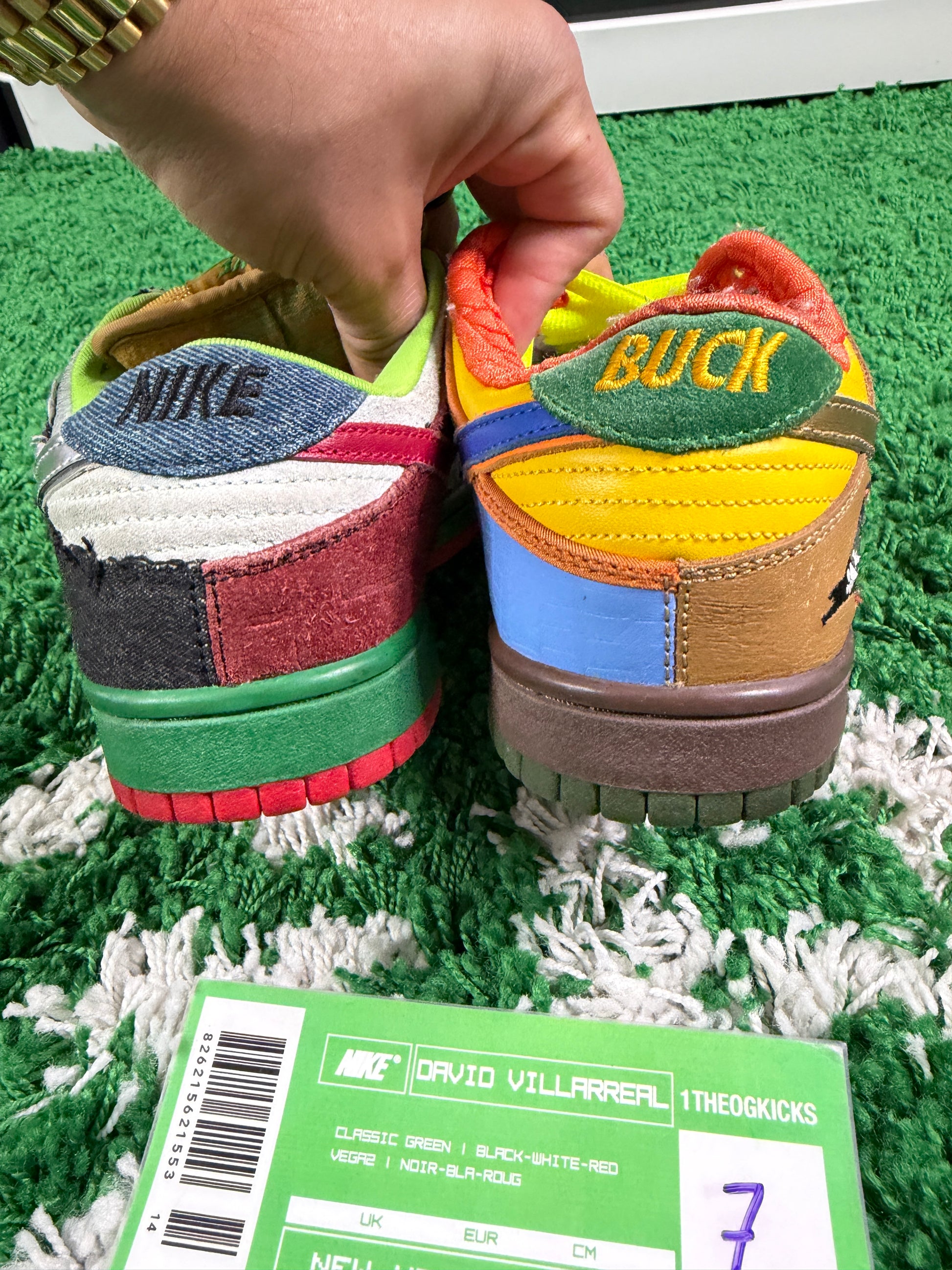 Nike Sb What The Dunks - Size 7