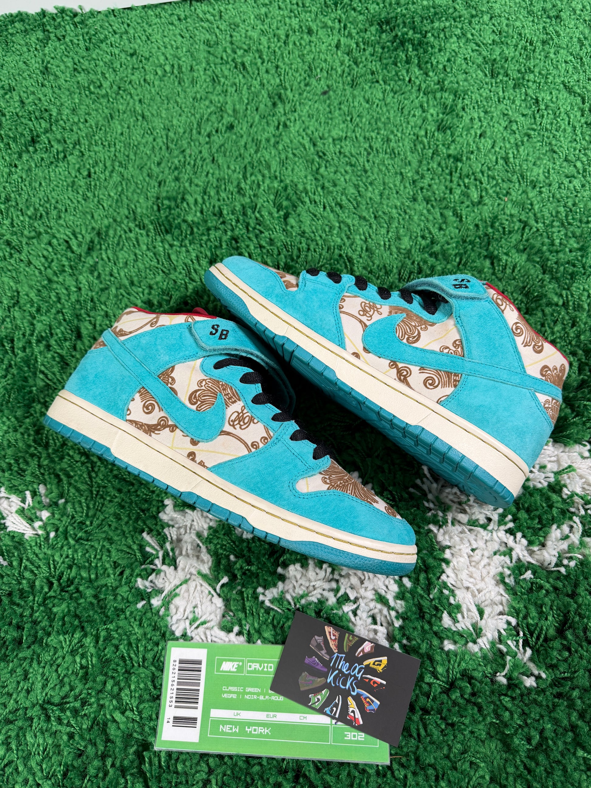 Nike Sb Peacock Sample - Size 9