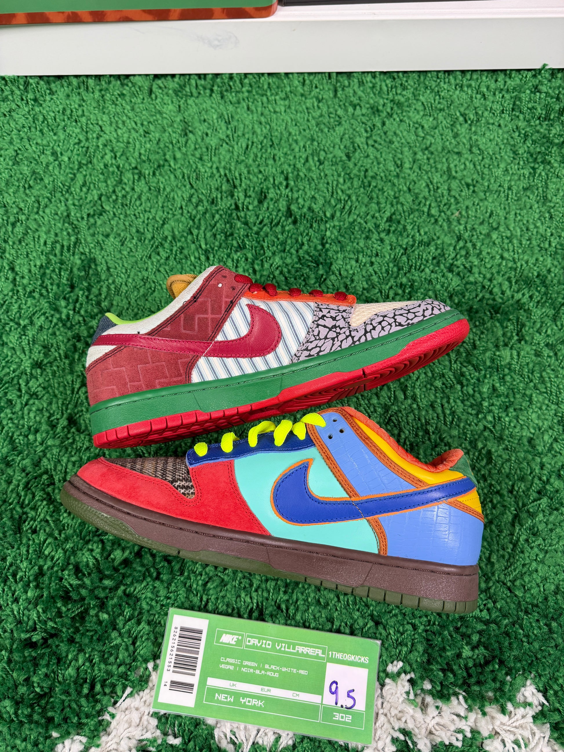 Nike Sb What The Dunks - Size 9.5