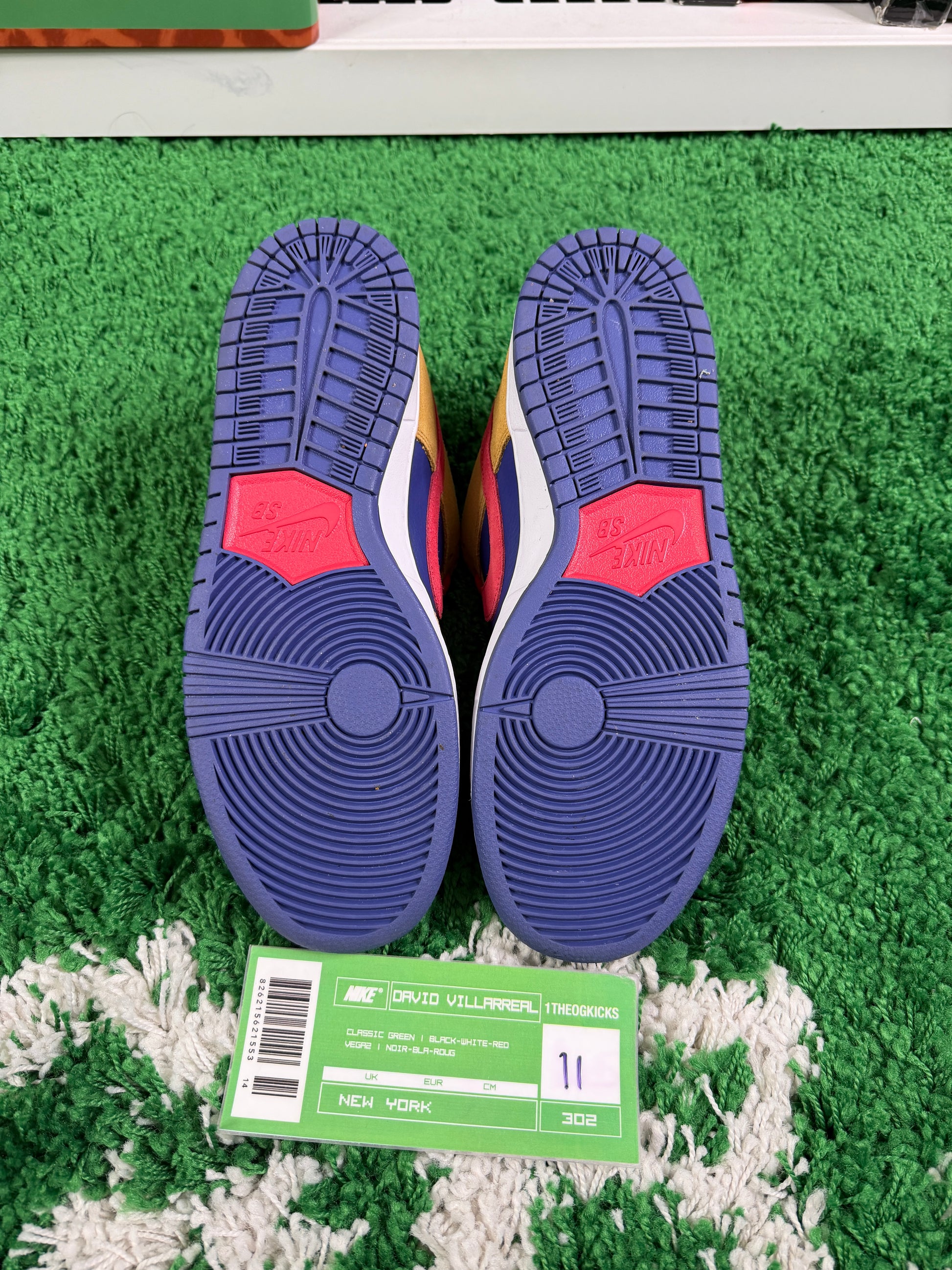 Nike Sb Reverse Papa Bear Lows - Size 11