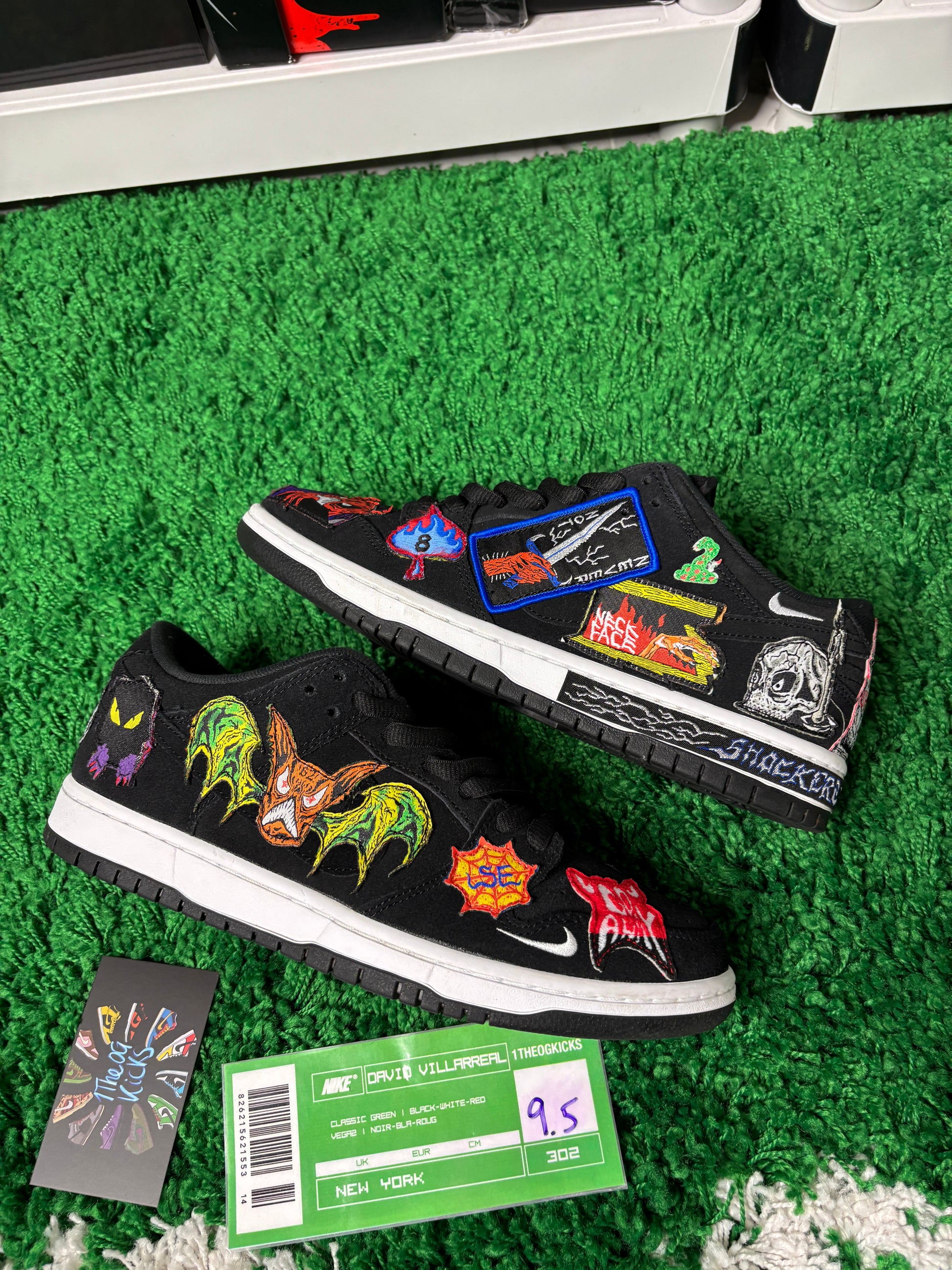 Nike Sb Nasty Neckface - Size 9.5