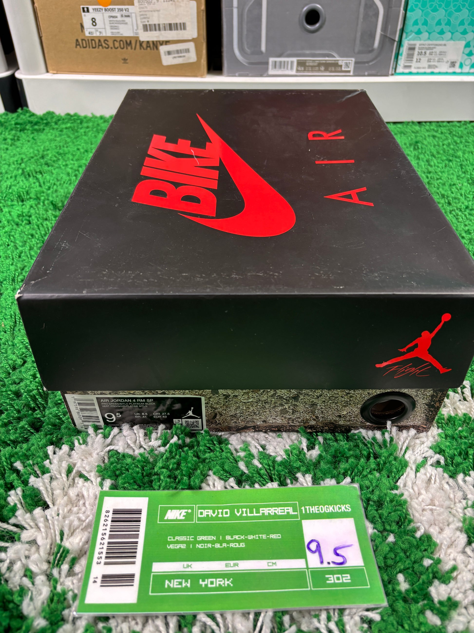 Jordan 4 Nigel's RM SP - Size 9.5