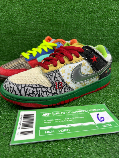 Nike Sb What the Dunk - Size 6