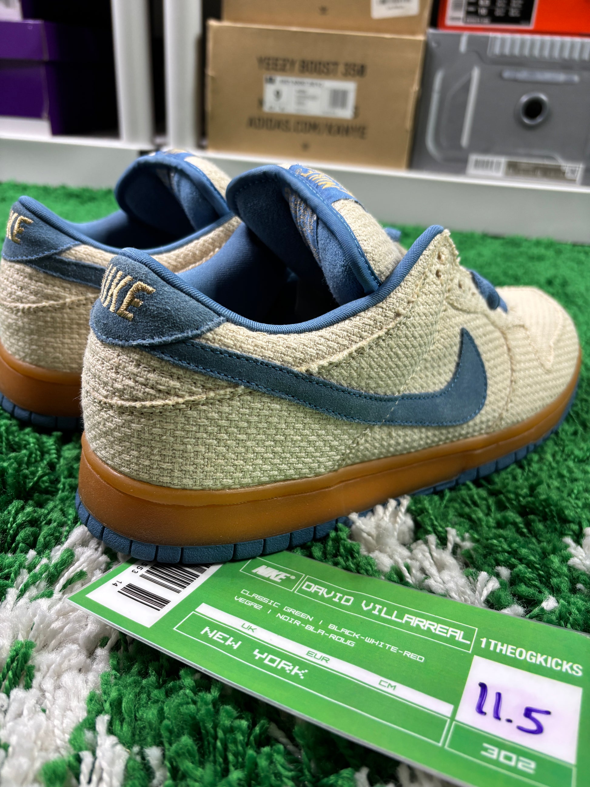 Nike Sb Blue Hemps - Size 11.5