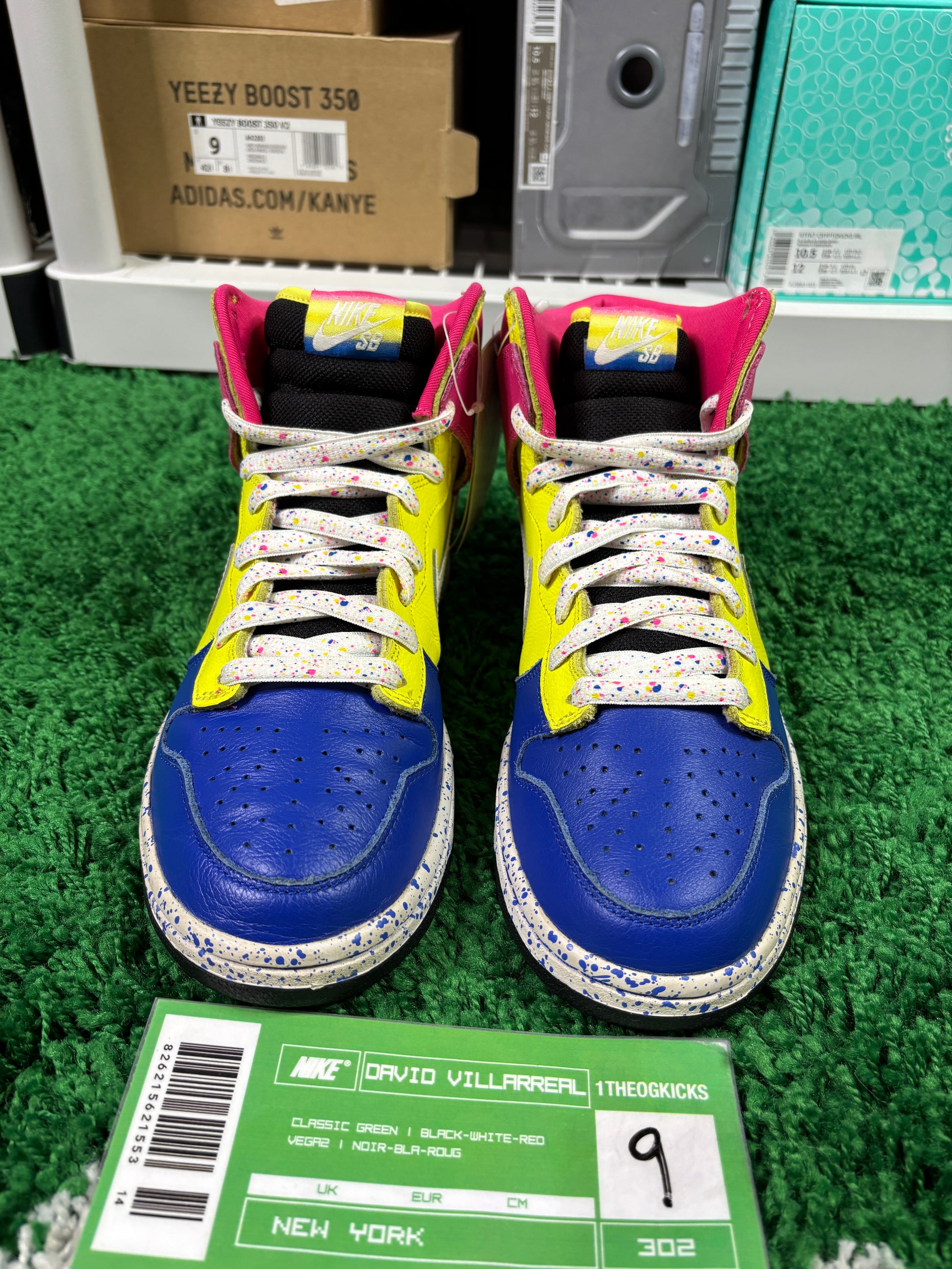 Nike Sb Ron Cameron Sample Set - Size 9