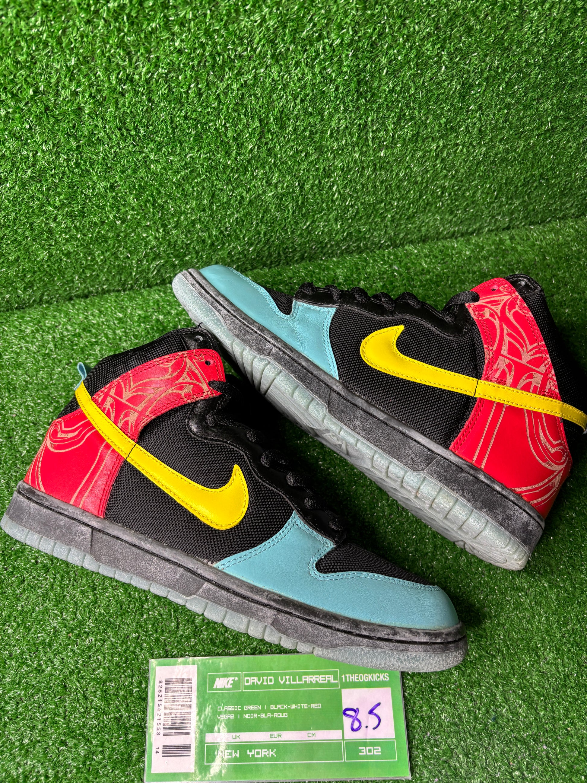 Nike Dunk High Major Taylor Pack - Size 8.5