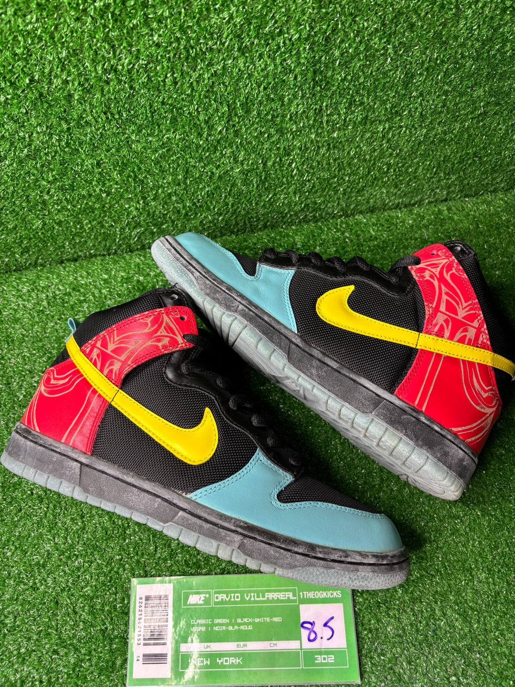 Nike Dunk Major Taylor Pack - Size 8.5