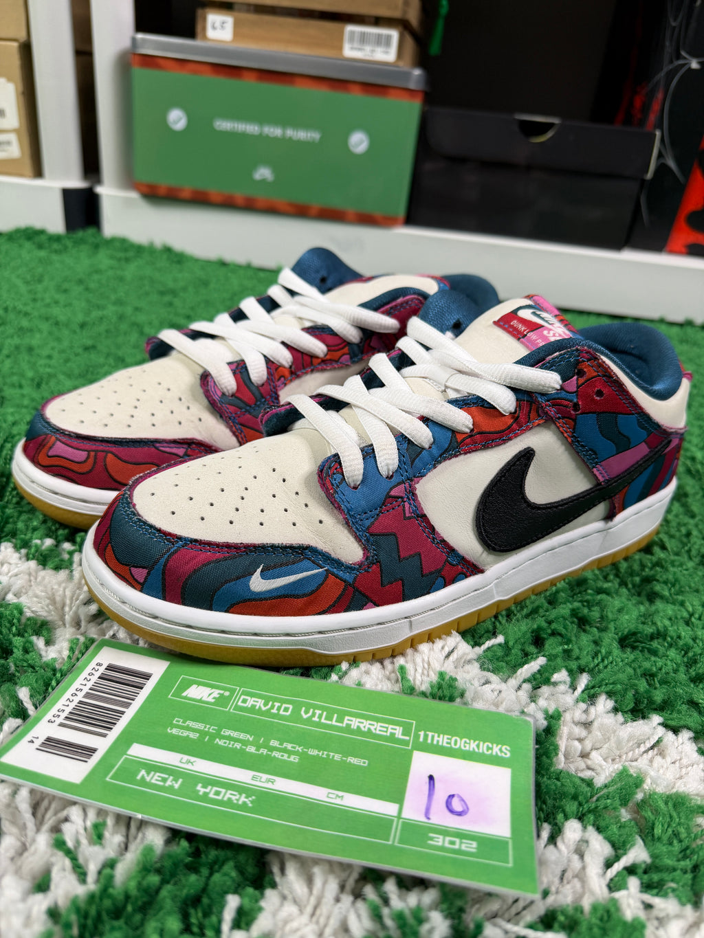 Nike Sb Parra's - Size 10