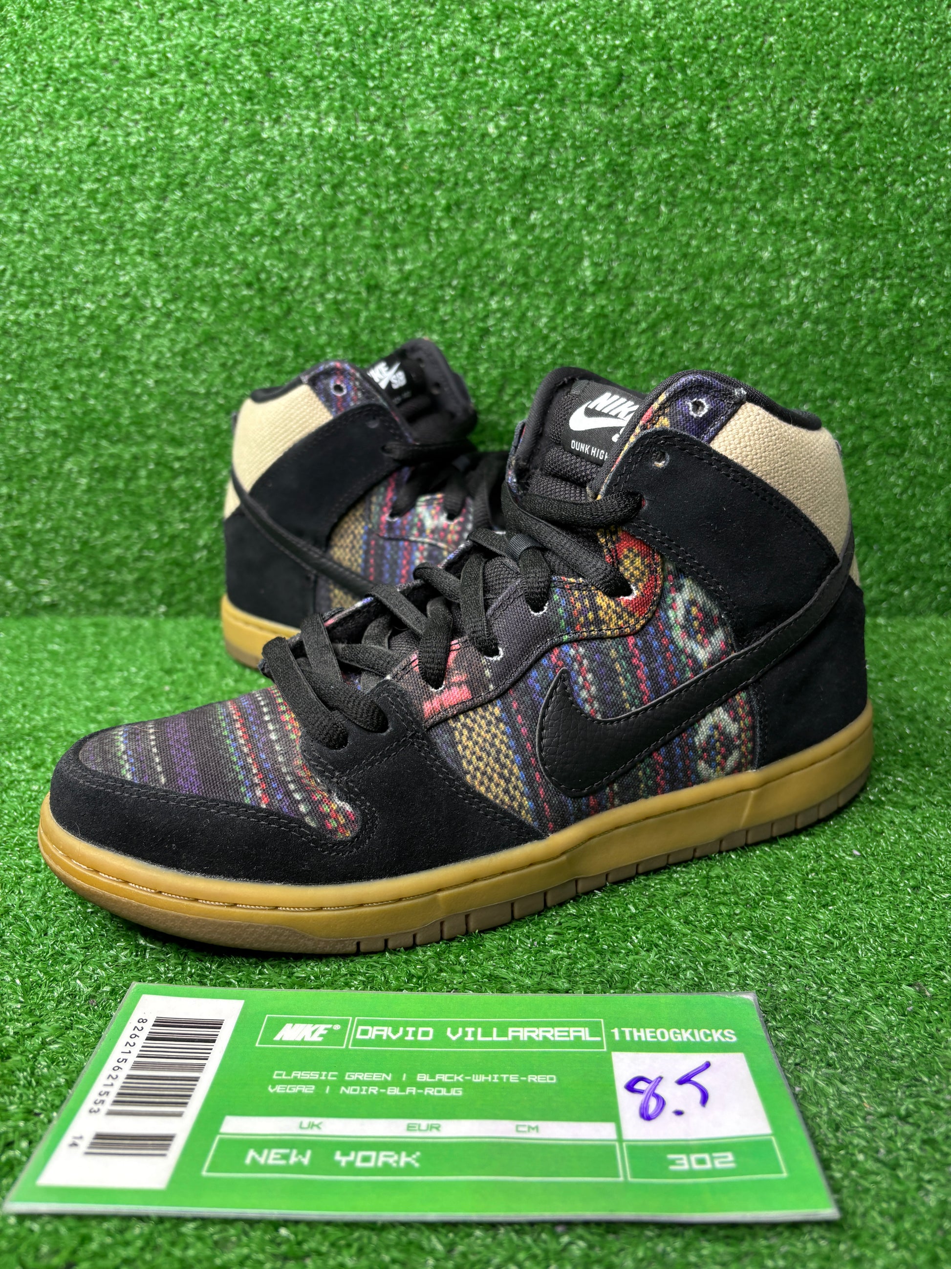 Nike Sb Hackett Sacks - Size 8.5