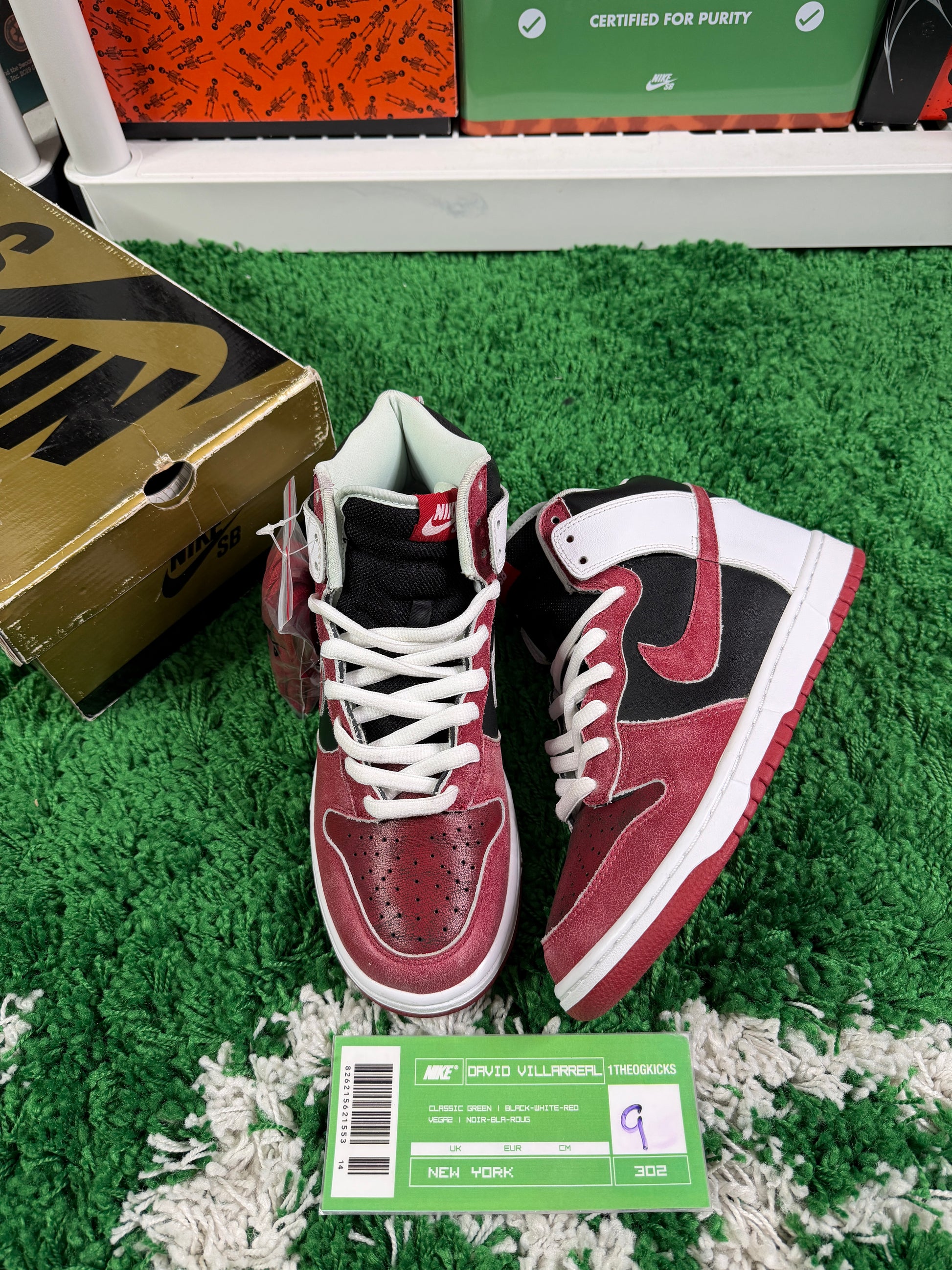 Nike Sb Jason Highs - Size 9