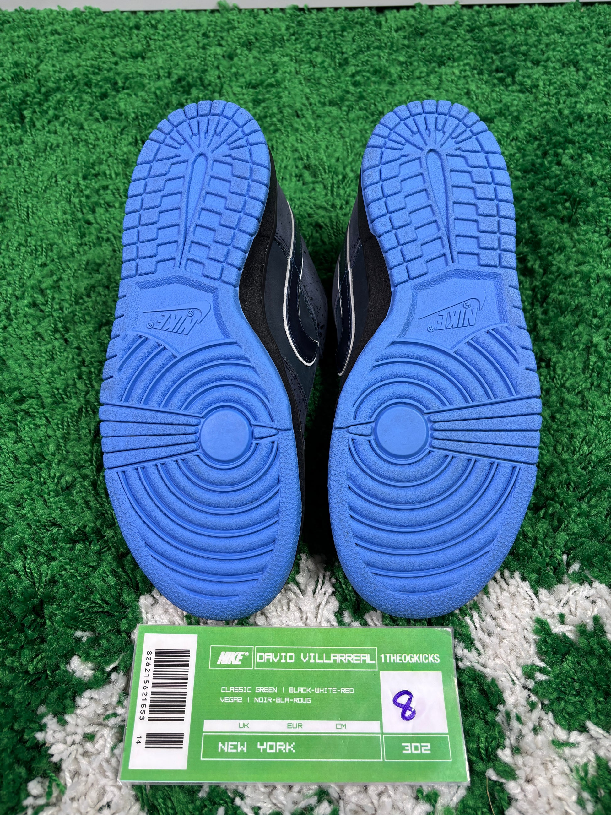 Nike Sb Blue Lobsters - Size 8