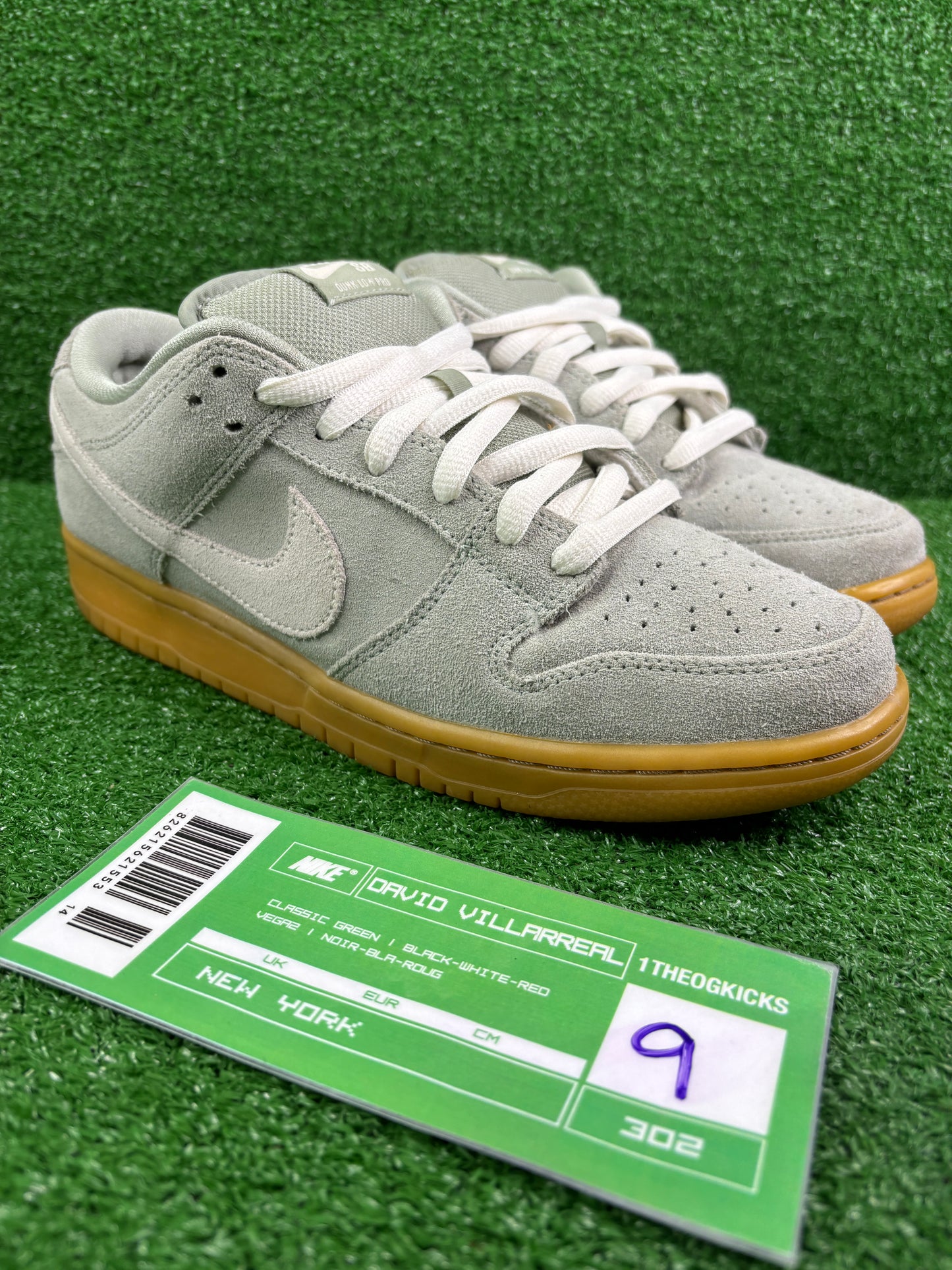 Nike Sb Horizon Green - Size 9