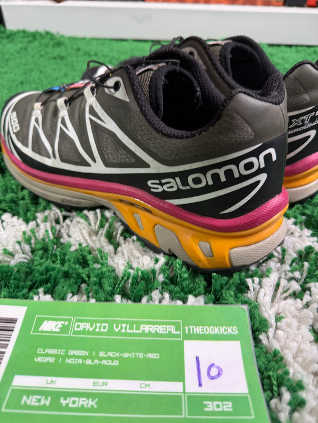 Salomon XT-6 RECUT Beluga Russet Orange - Size 10