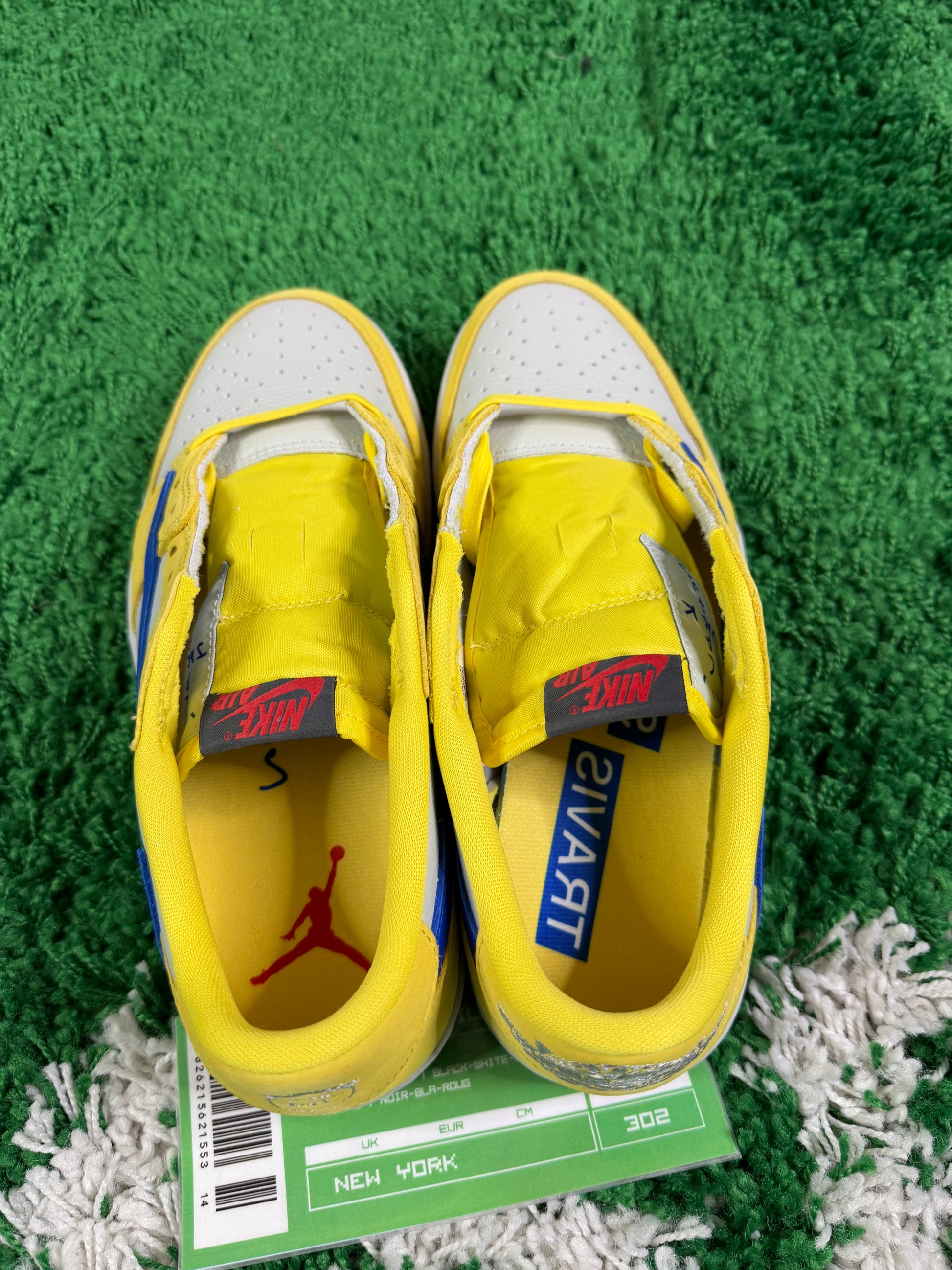 Jordan 1 Canary - Size 8