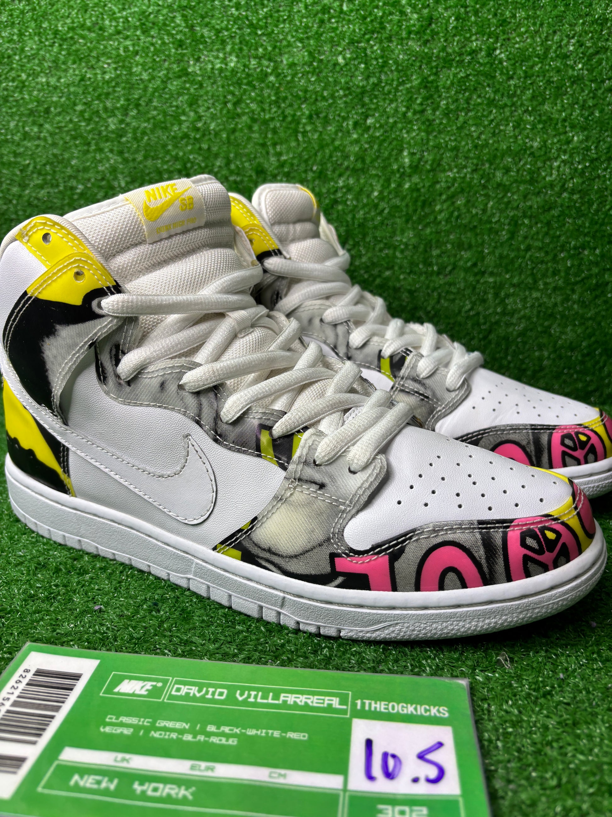 Nike Sb De La Soul High - Size 10.5