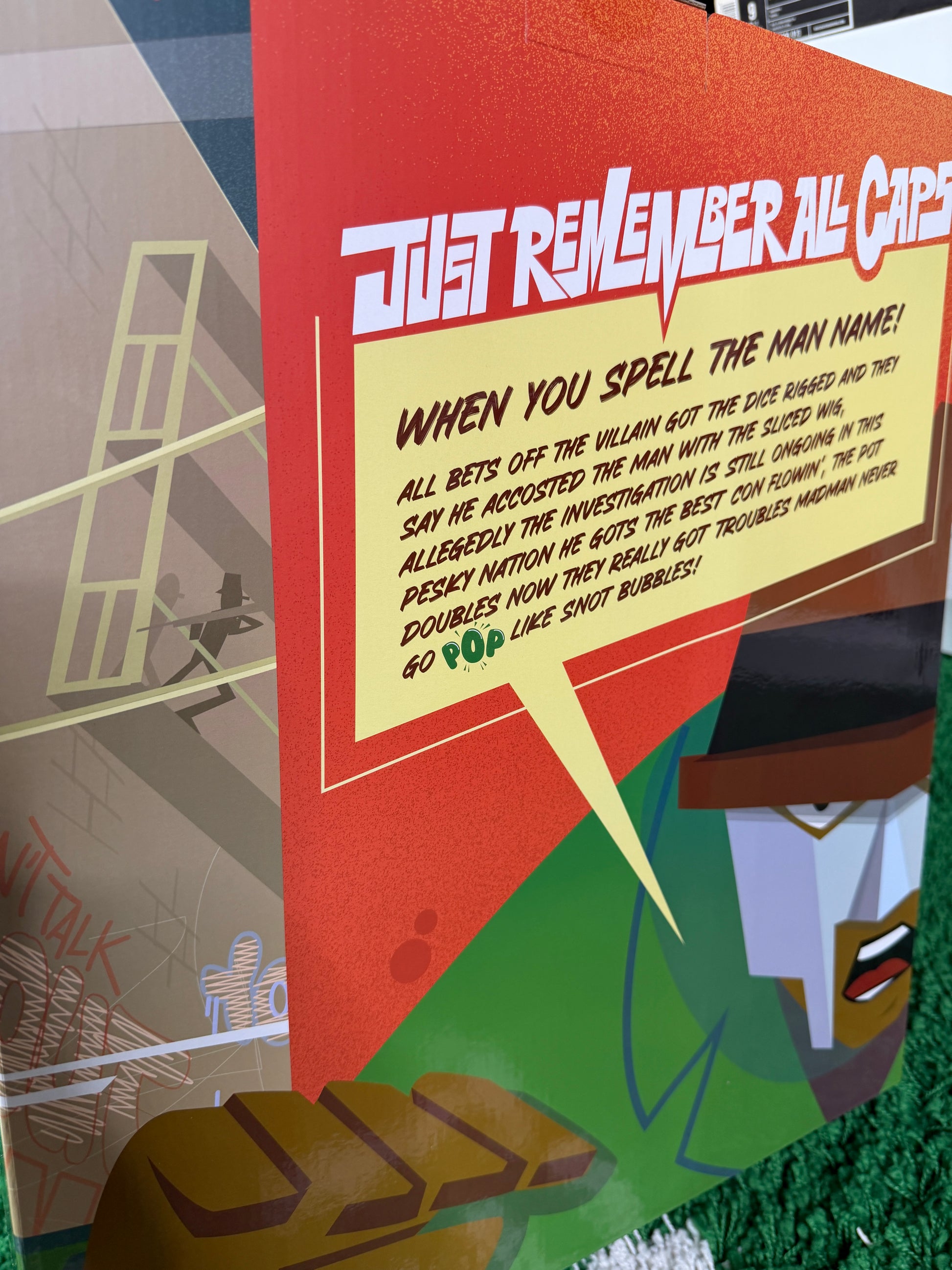 Nike Sb MF DOOM w/ Super 7 Figure - Size 10.5