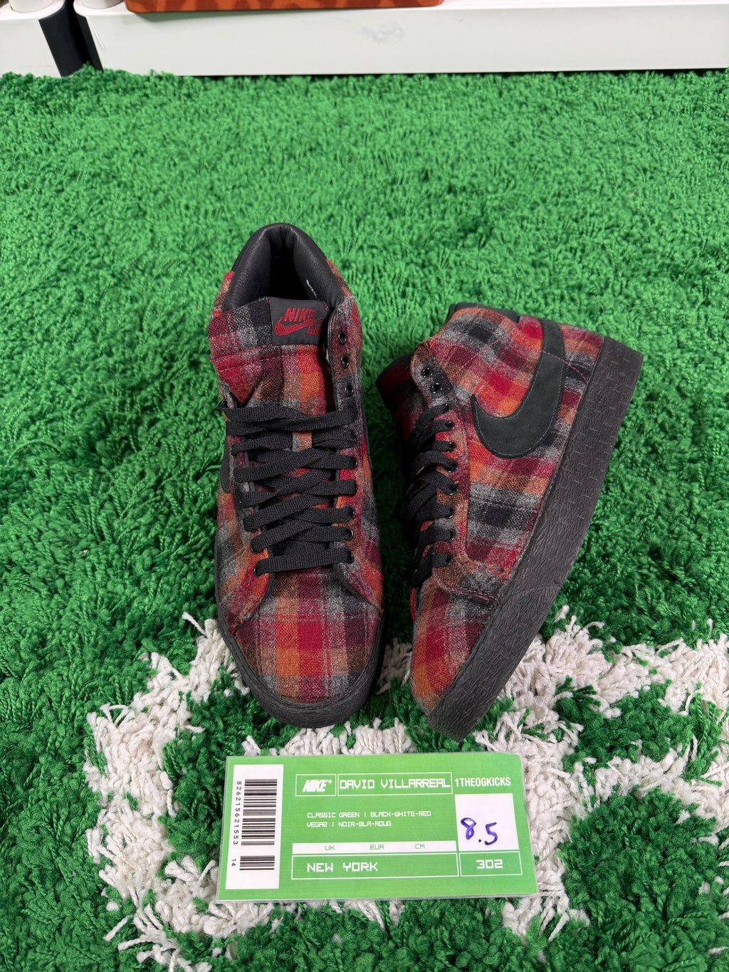 Nike Sb Todd Bratrud Blazers - Size 8.5