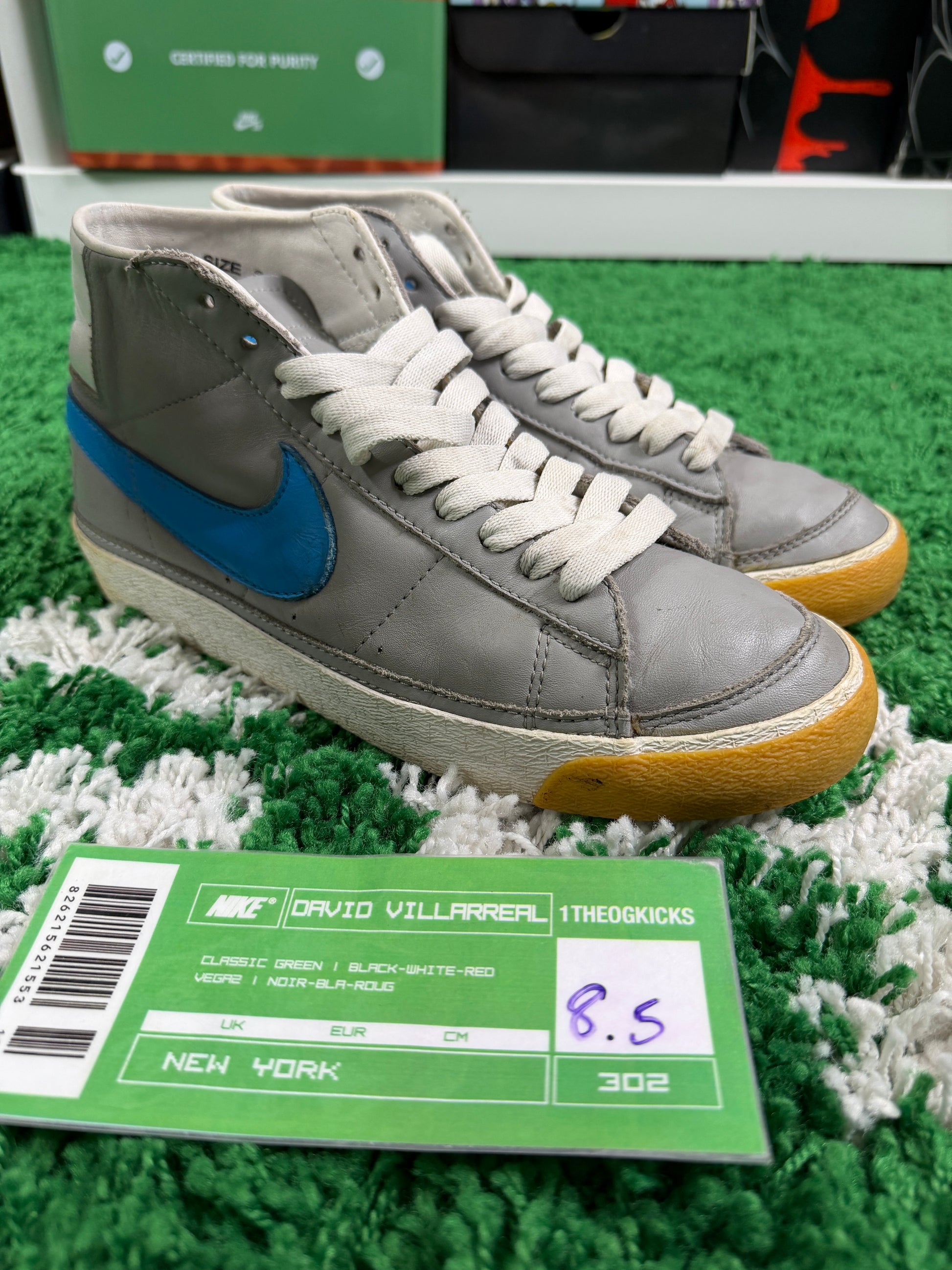 Nike Sb Zoo Yorks Blazers - Size 8.5