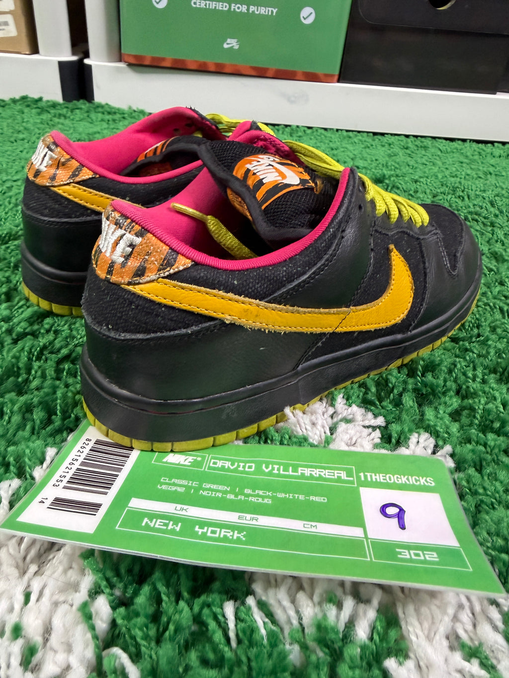 Nike Sb Space Tigers - Size 9