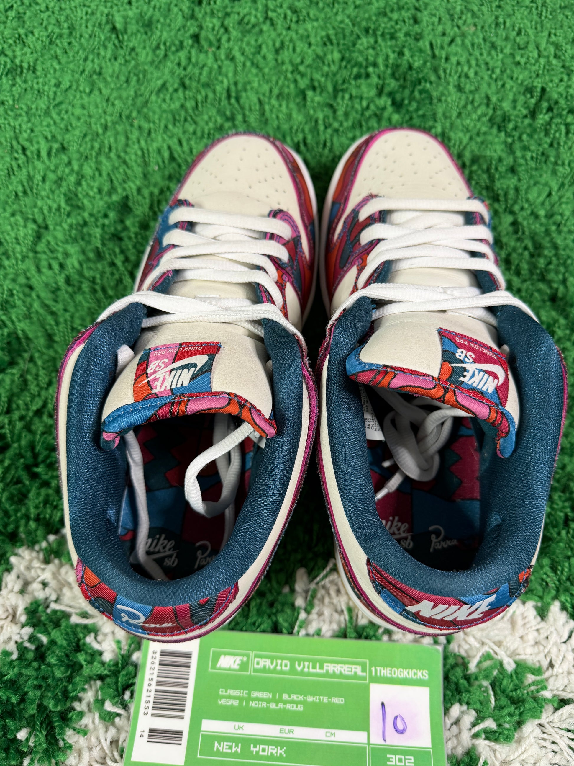 Nike Sb Parra's - Size 10