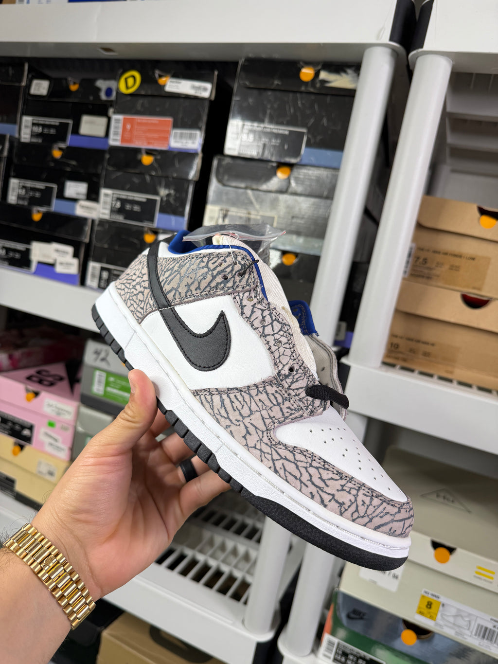 Nike Sb White Supreme Lows - Size 10.5