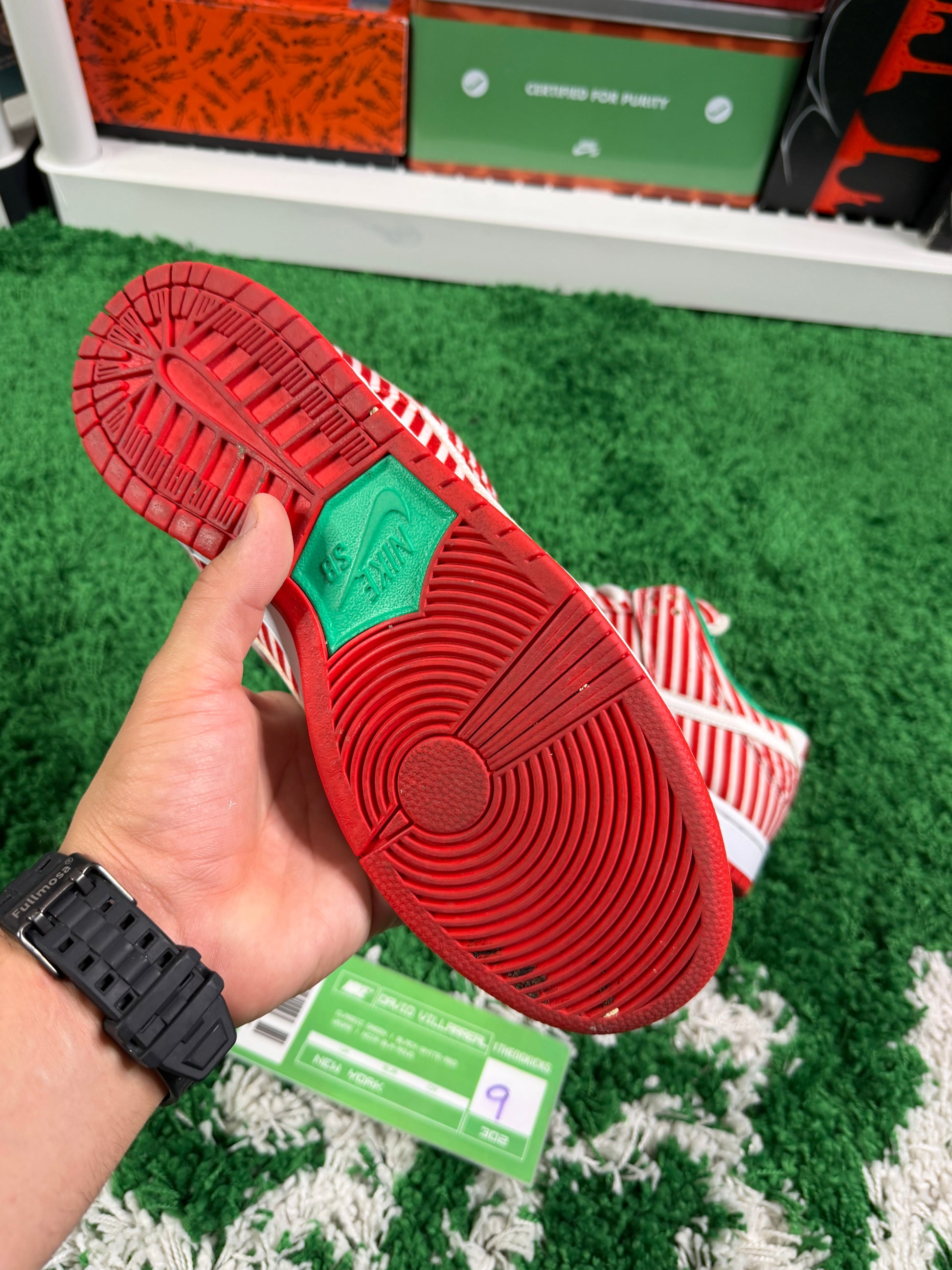 Nike Sb Candy Canes - Size 9