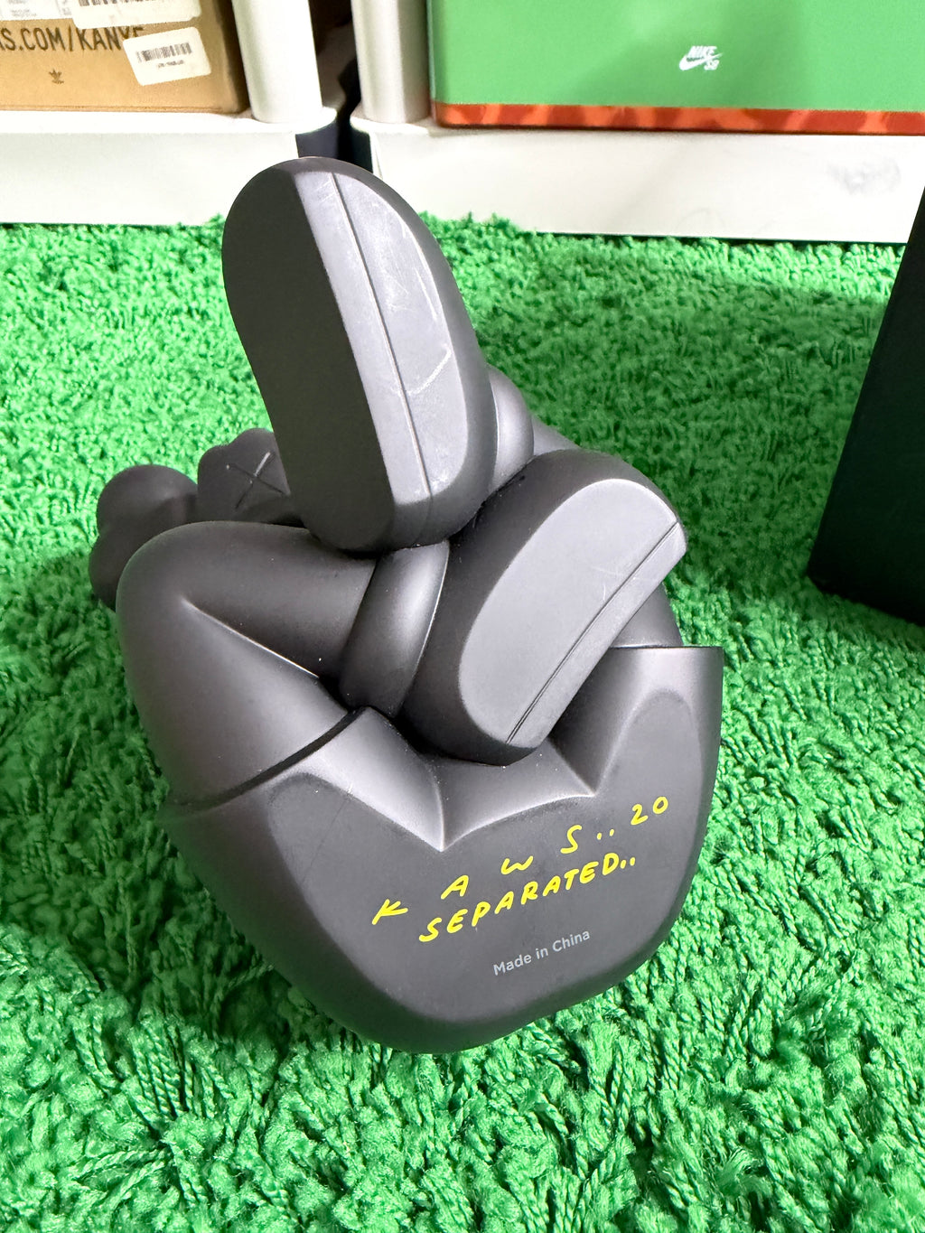 KAWS Separated Vinyl Figure Black