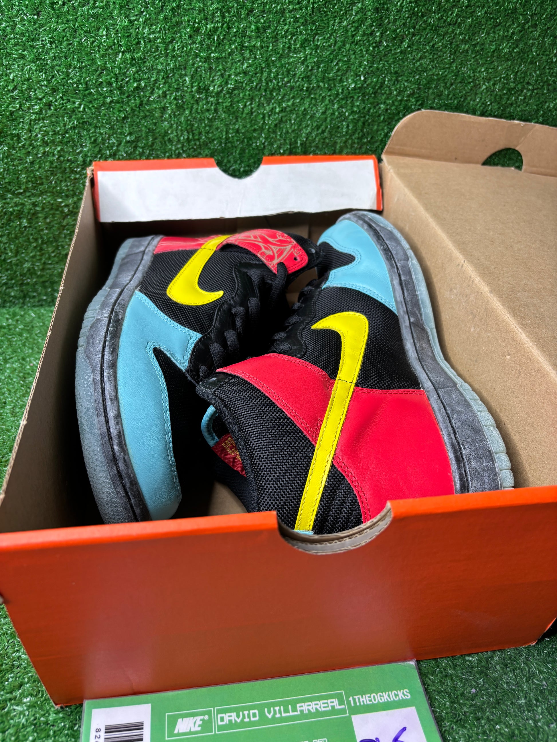 Nike Dunk High Major Taylor Pack - Size 8.5