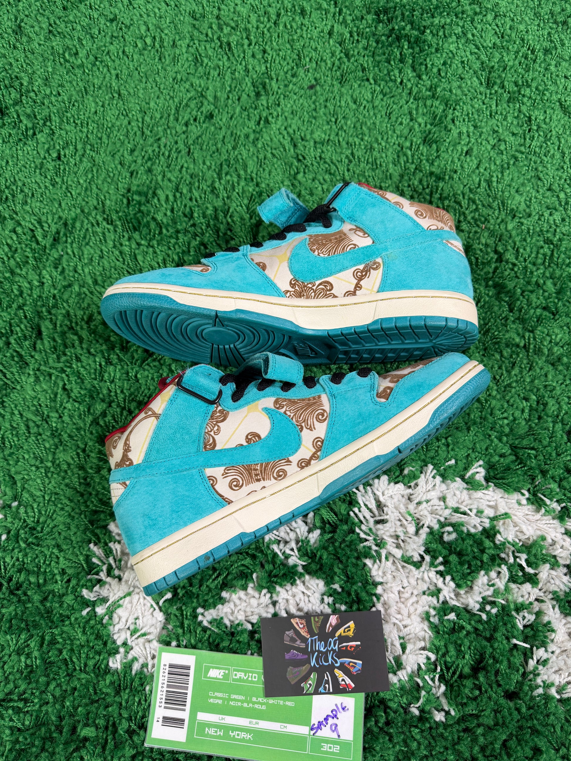 Nike Sb Peacock Sample - Size 9