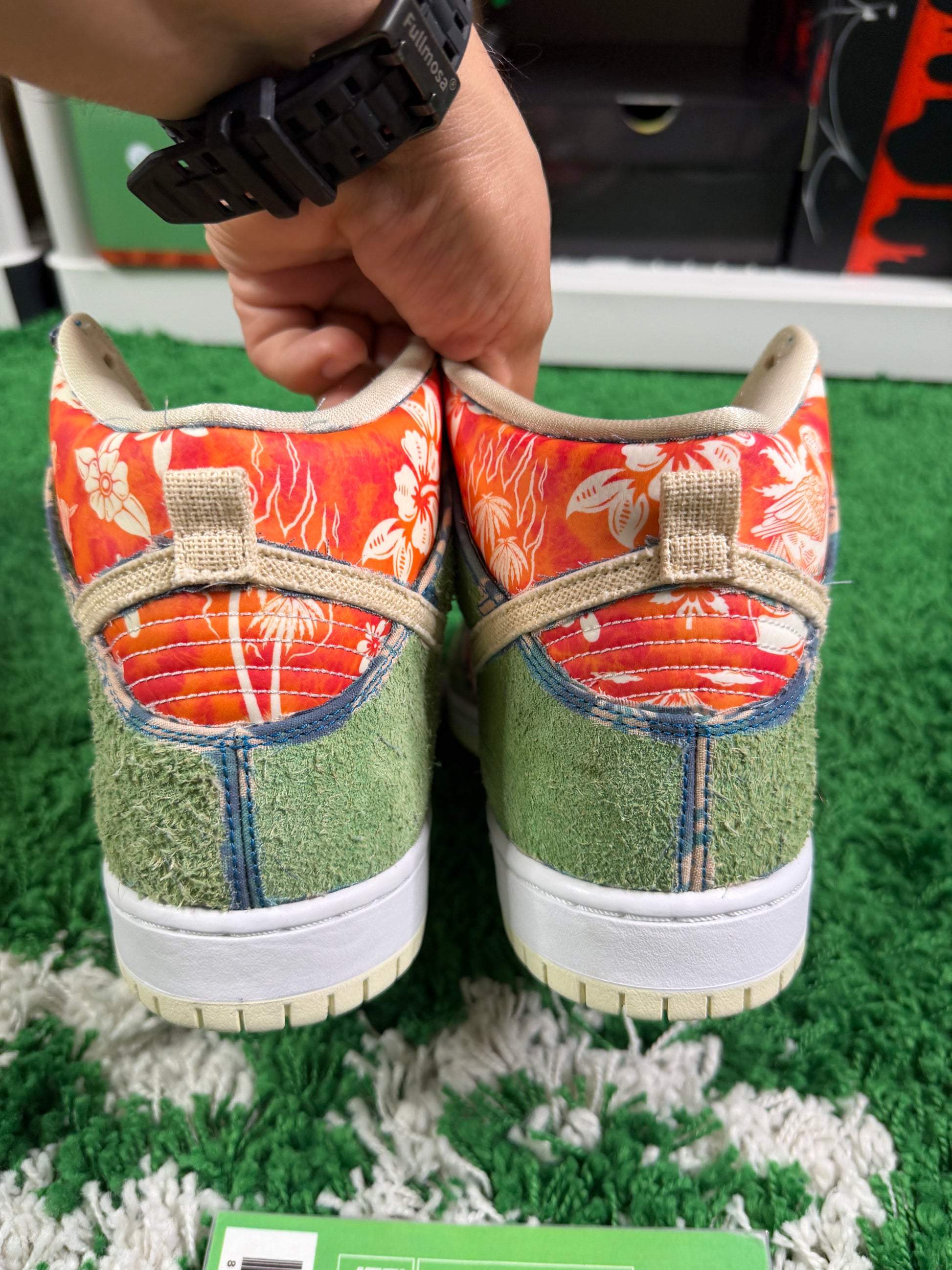 Nike Sb Hawaii High *Carved* - Size 10.5