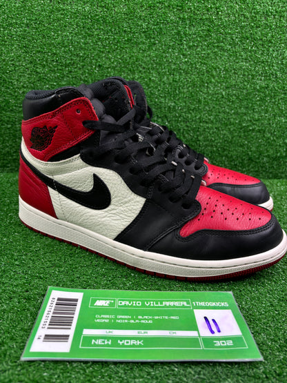 Air Jordan 1 Bred Toe - Size 11