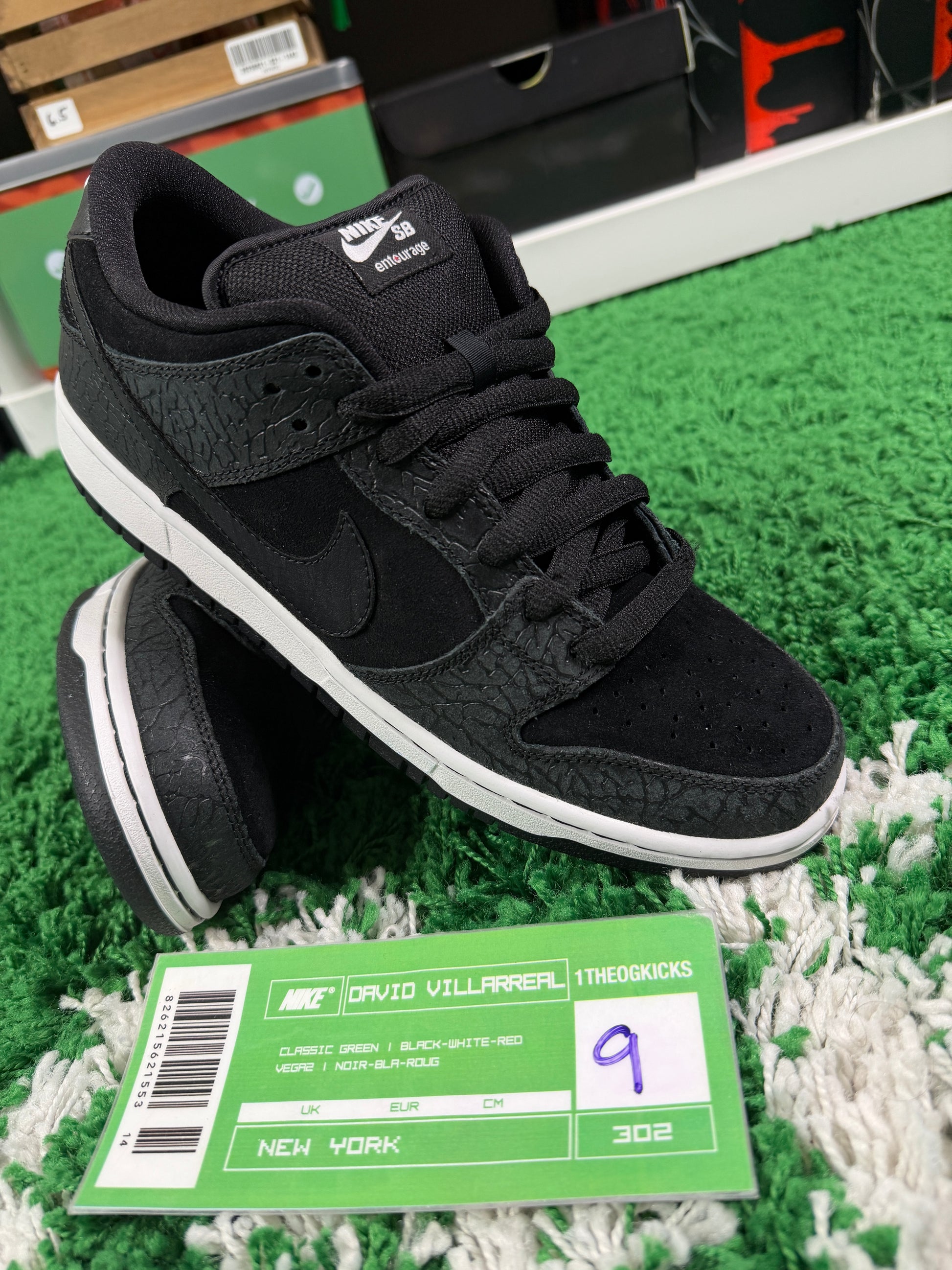 Nike Sb Entourage "Lights out" Samples - Size 9