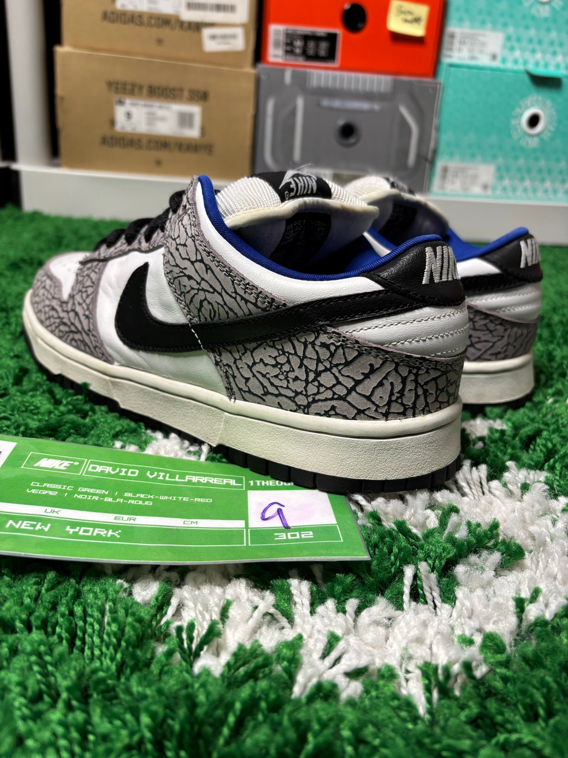 Nike Sb White Supreme Low - Size 9