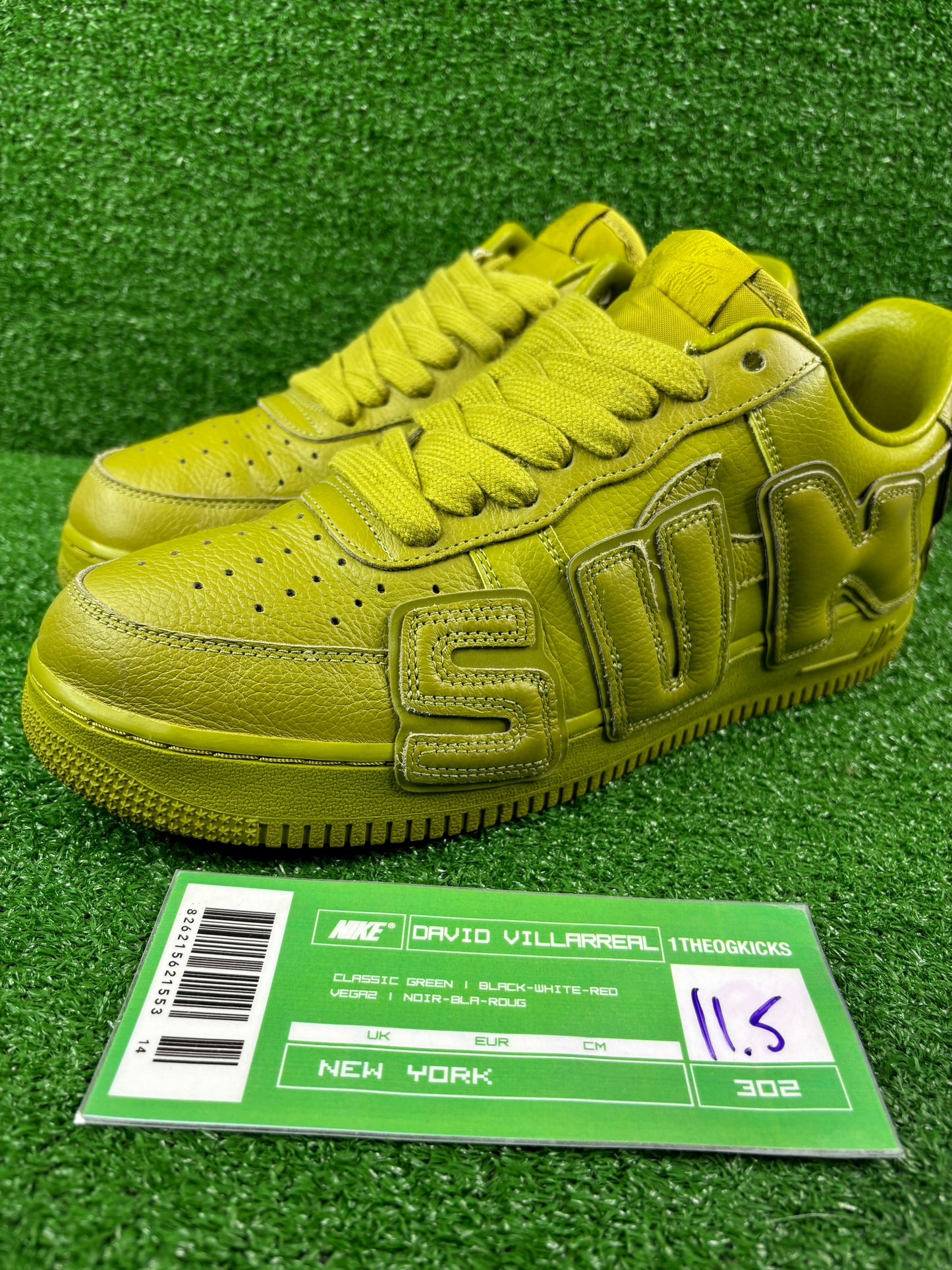 Nike Air force 1 CPFM Moss - Size 11.5