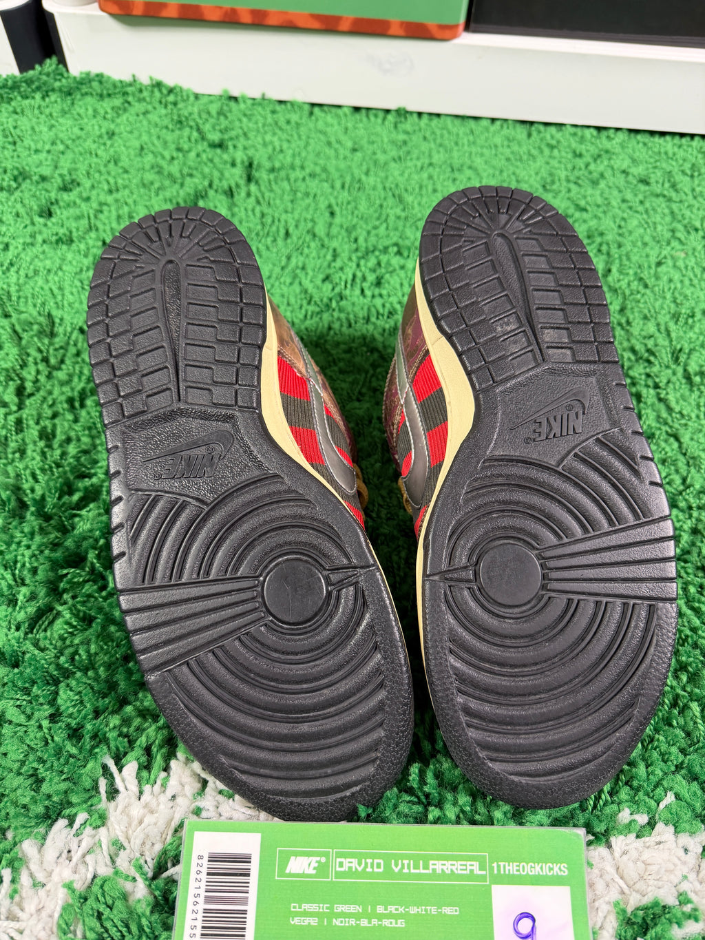 Nike Sb Freddy Krueger's - Size 9