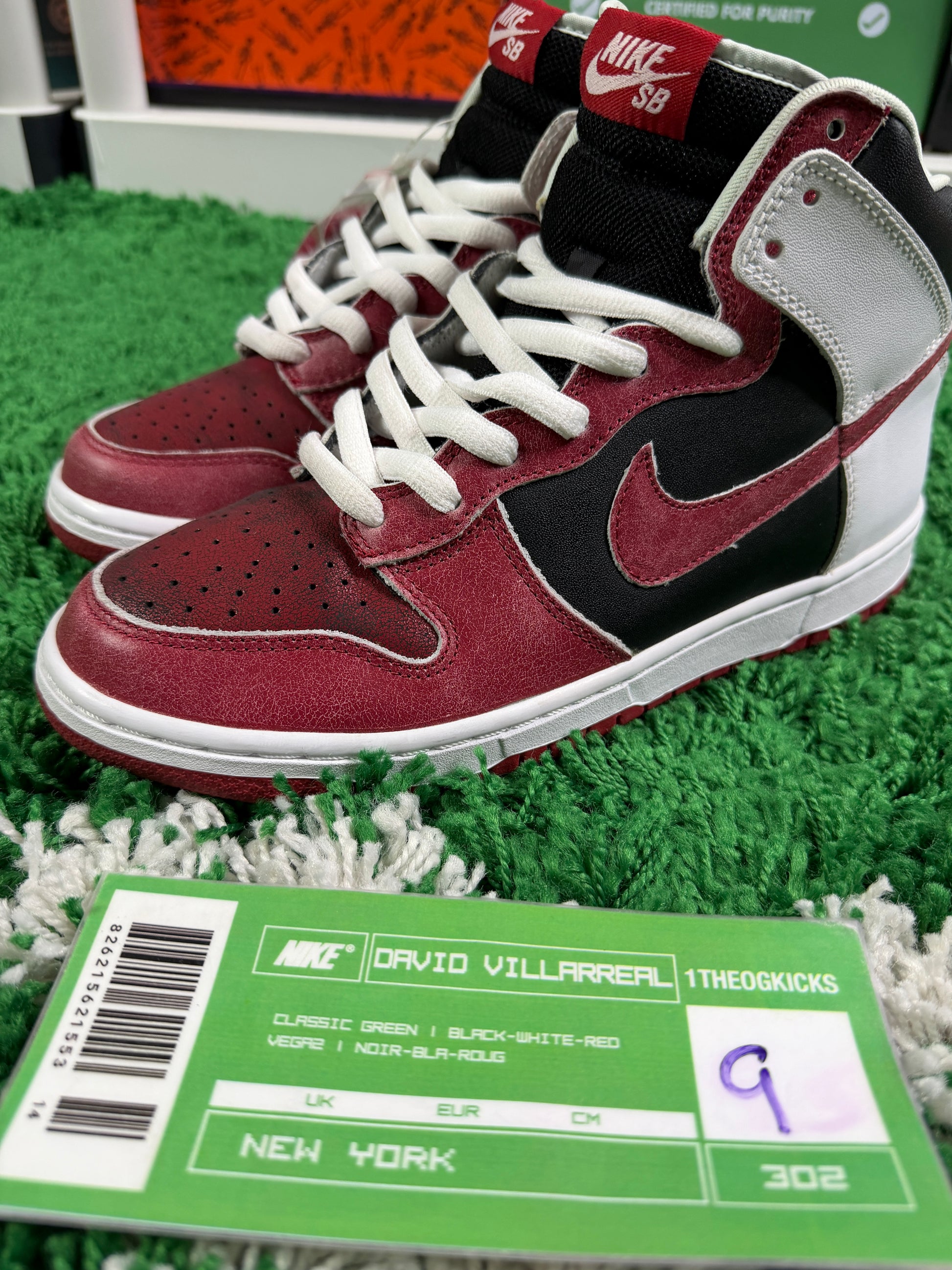 Nike Sb Jason Highs - Size 9