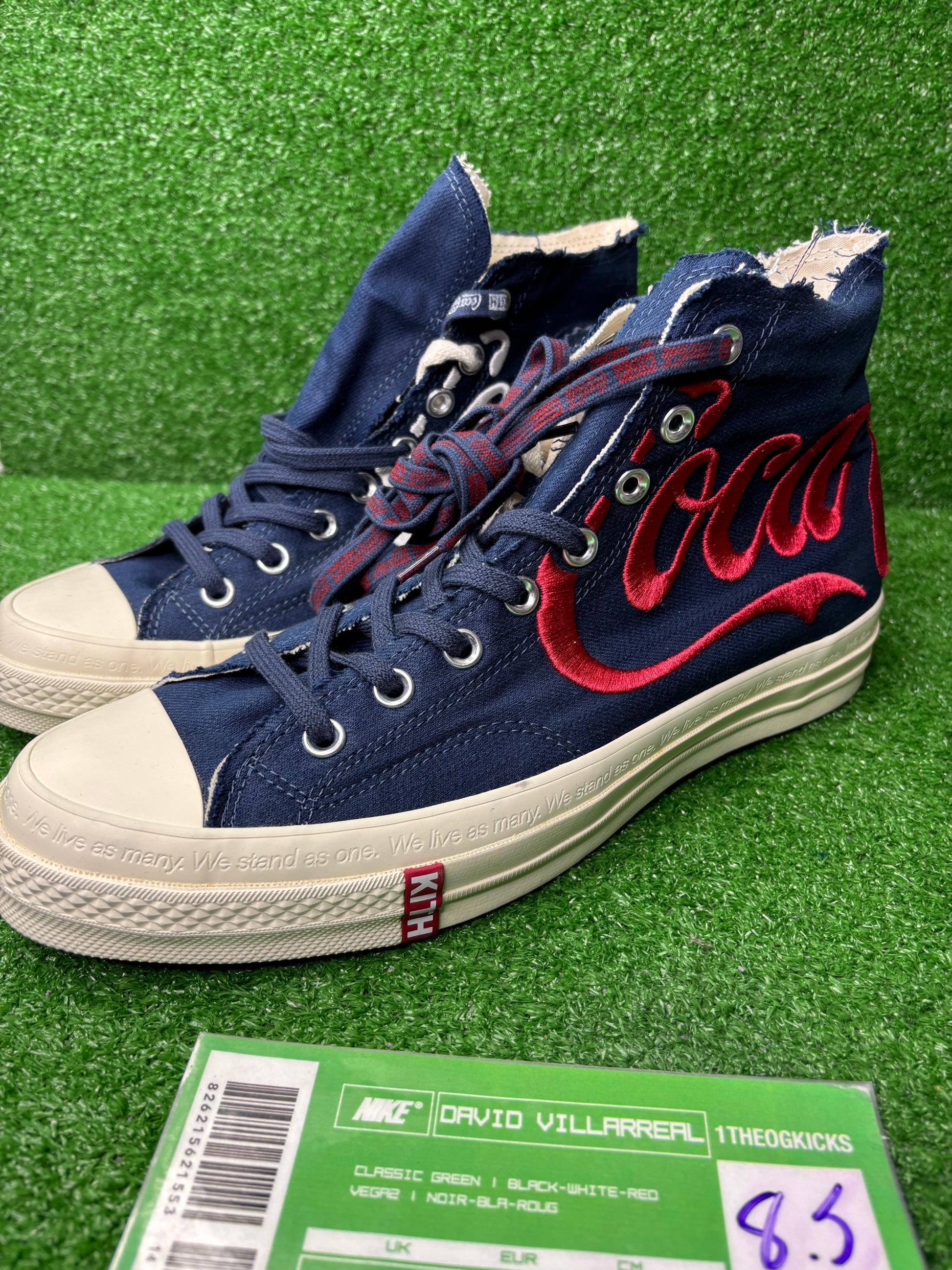 Converse x Kith x Coca Cola - Size 8.5